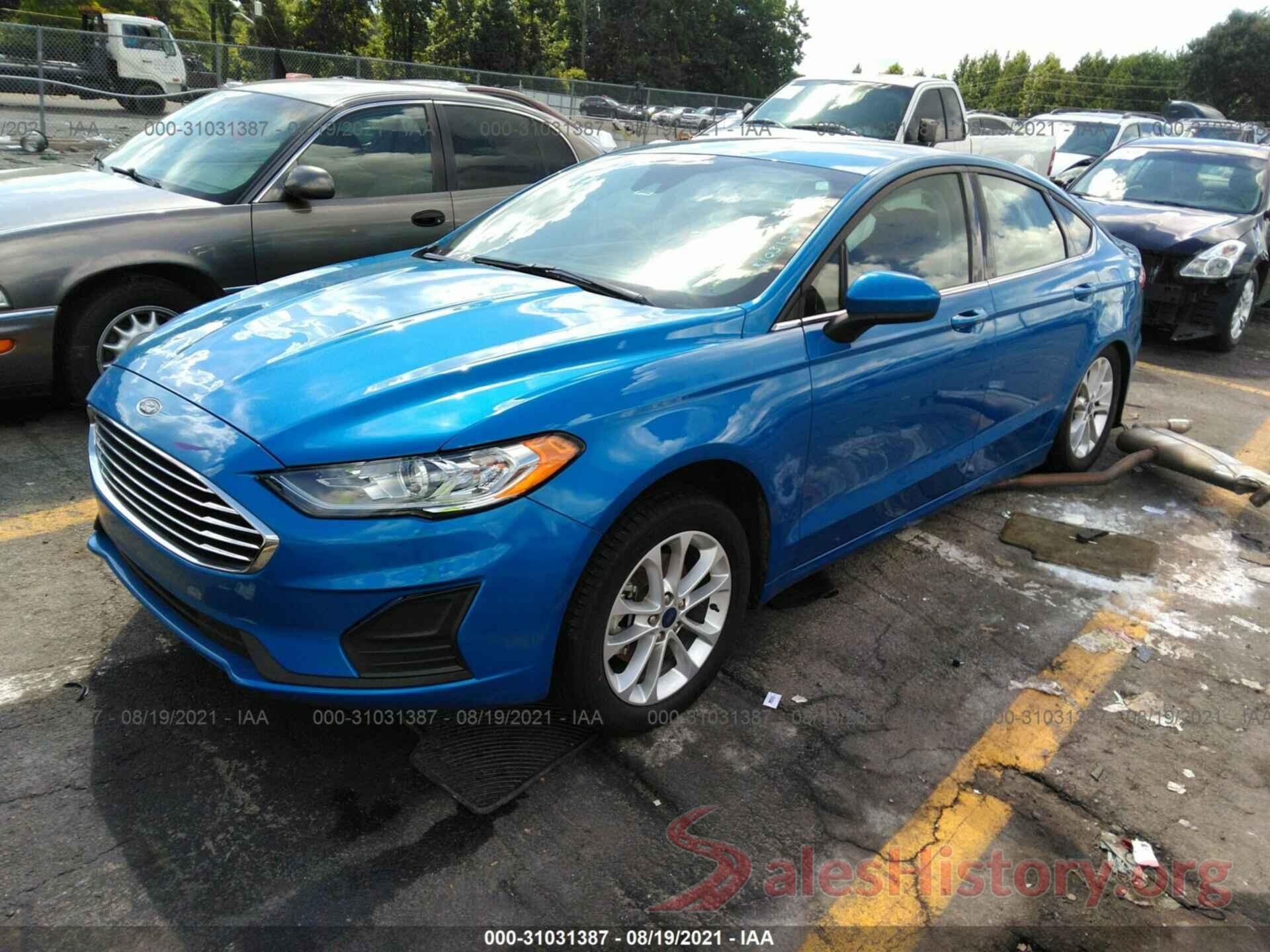 3FA6P0HD3KR245705 2019 FORD FUSION