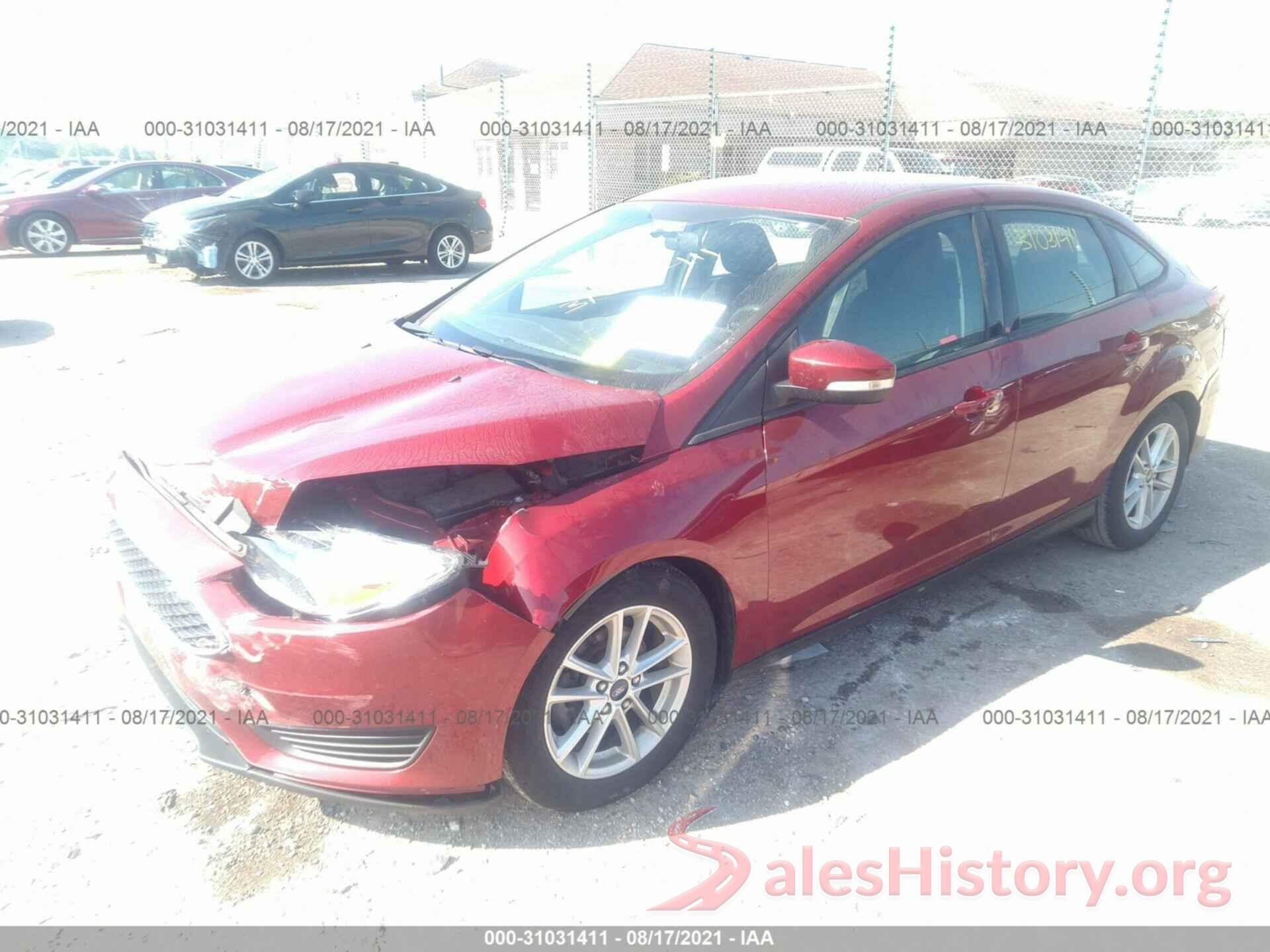 1FADP3F27GL390150 2016 FORD FOCUS