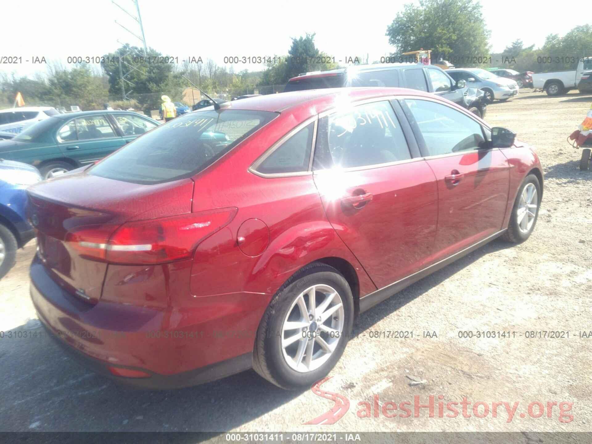 1FADP3F27GL390150 2016 FORD FOCUS