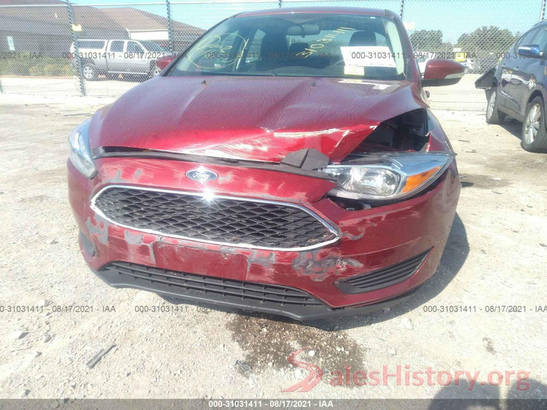 1FADP3F27GL390150 2016 FORD FOCUS