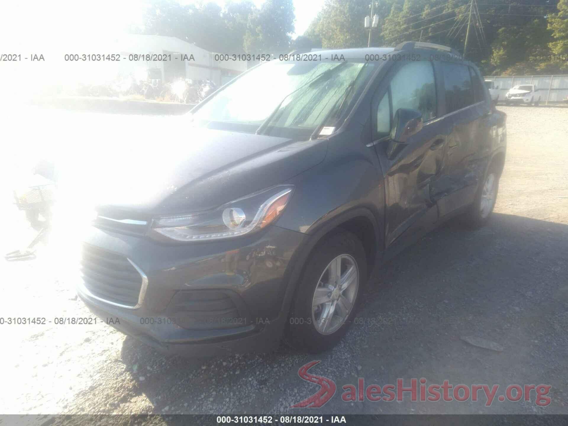 3GNCJLSB7KL401987 2019 CHEVROLET TRAX