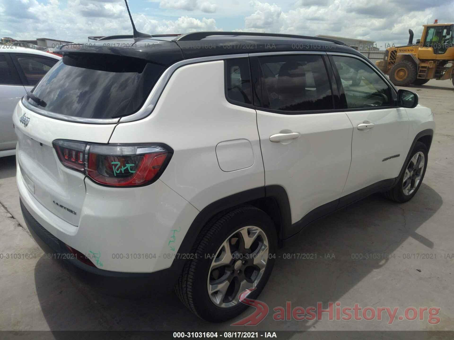 3C4NJCCB7KT788525 2019 JEEP COMPASS