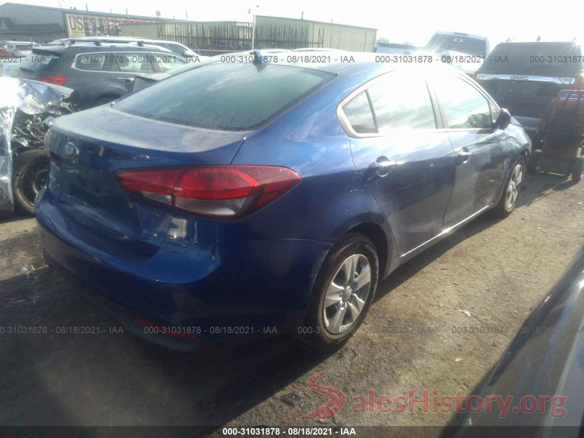 3KPFK4A78JE284039 2018 KIA FORTE