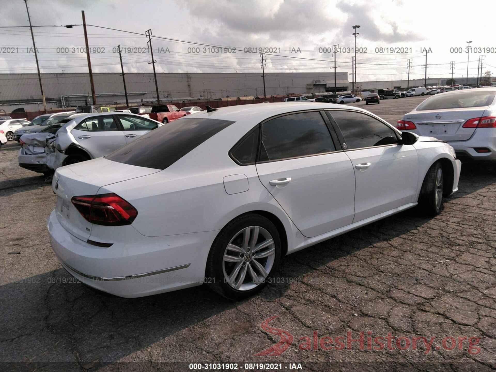 1VWLA7A3XKC005314 2019 VOLKSWAGEN PASSAT