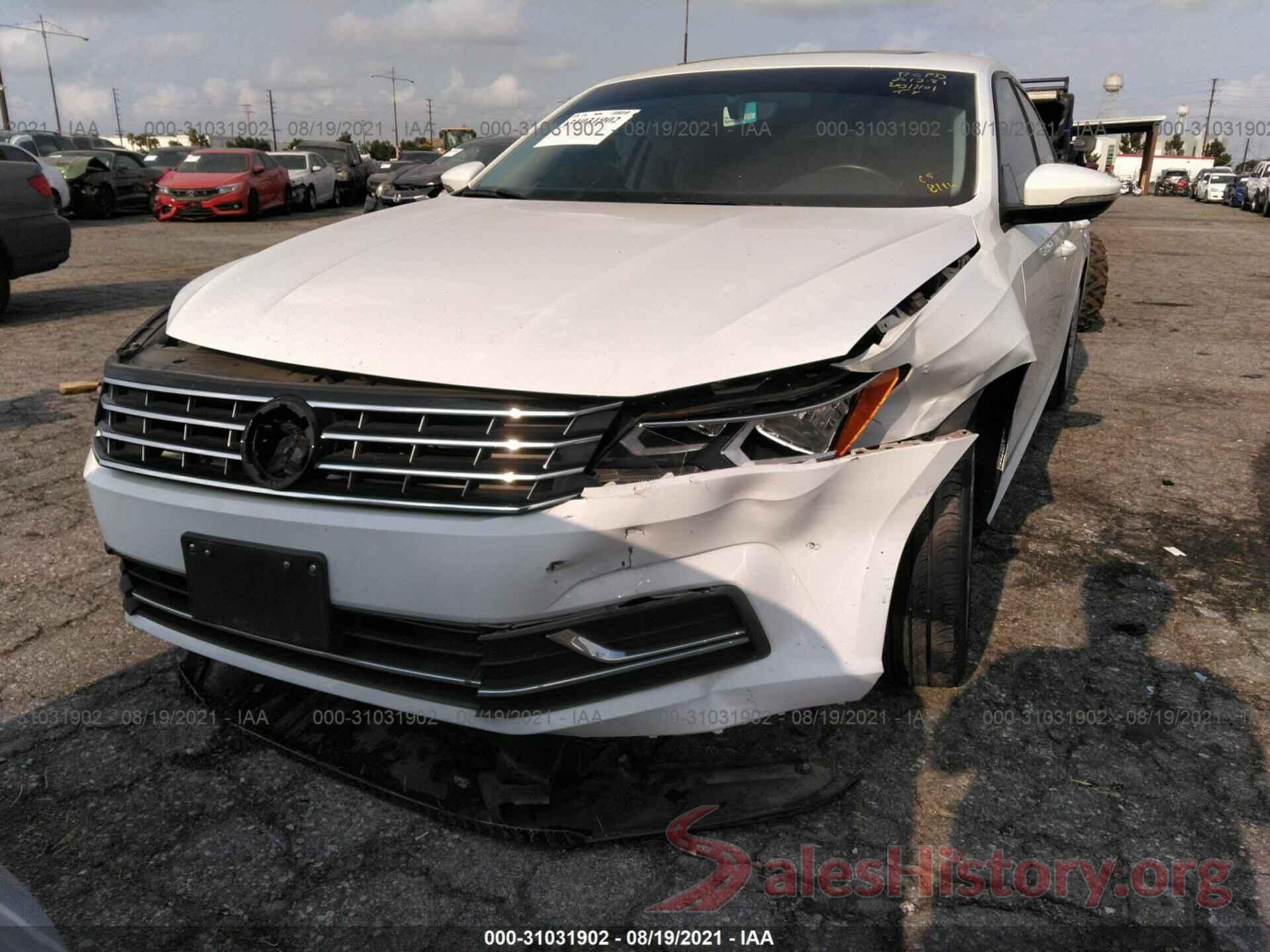 1VWLA7A3XKC005314 2019 VOLKSWAGEN PASSAT