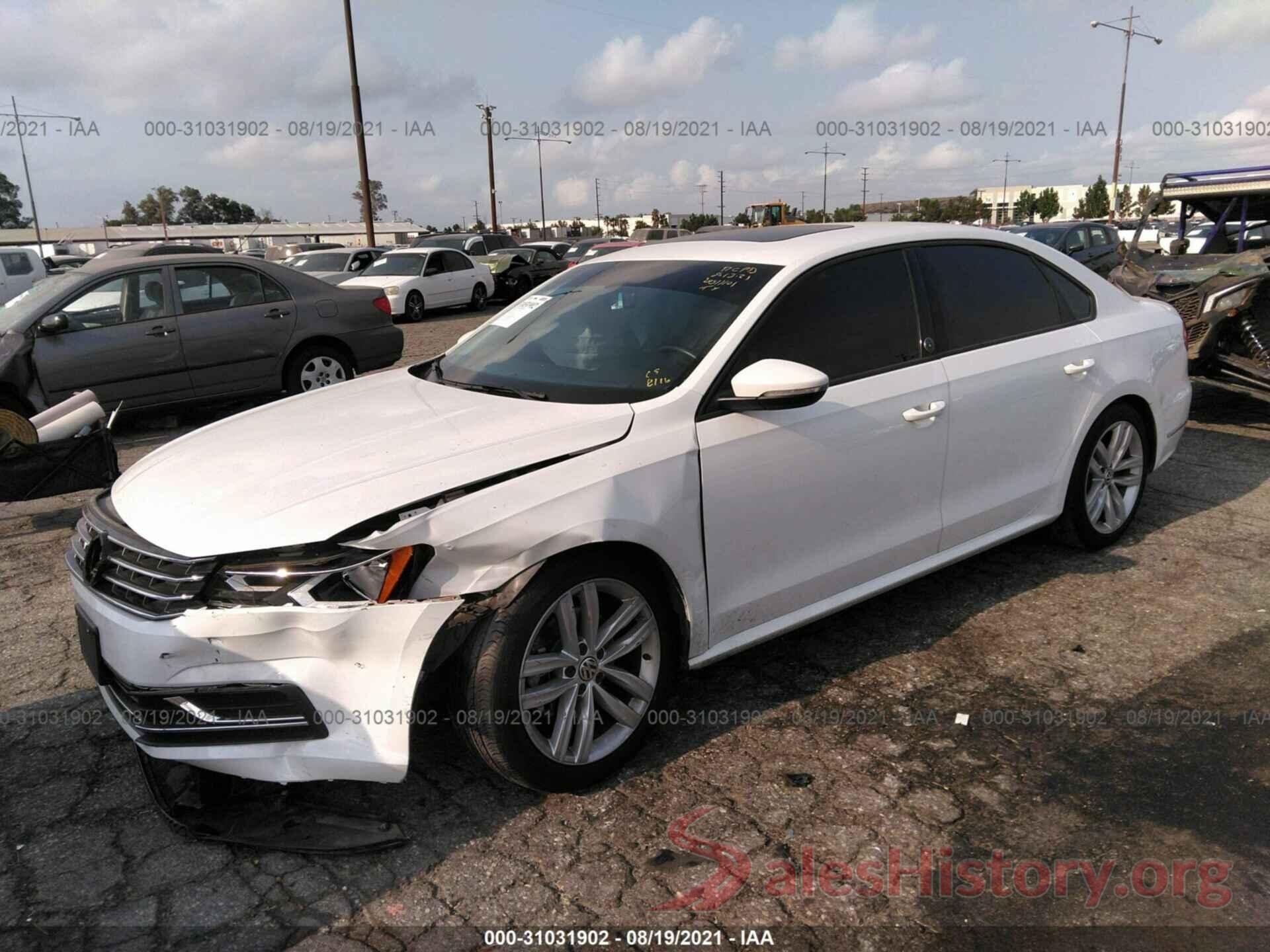 1VWLA7A3XKC005314 2019 VOLKSWAGEN PASSAT