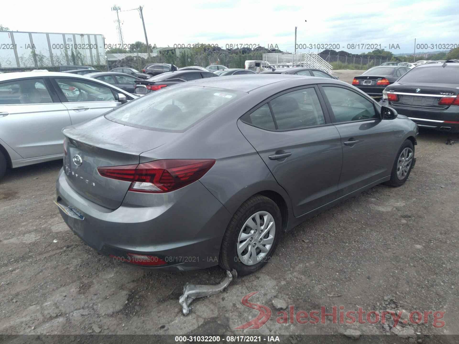 5NPD74LF1KH467602 2019 HYUNDAI ELANTRA