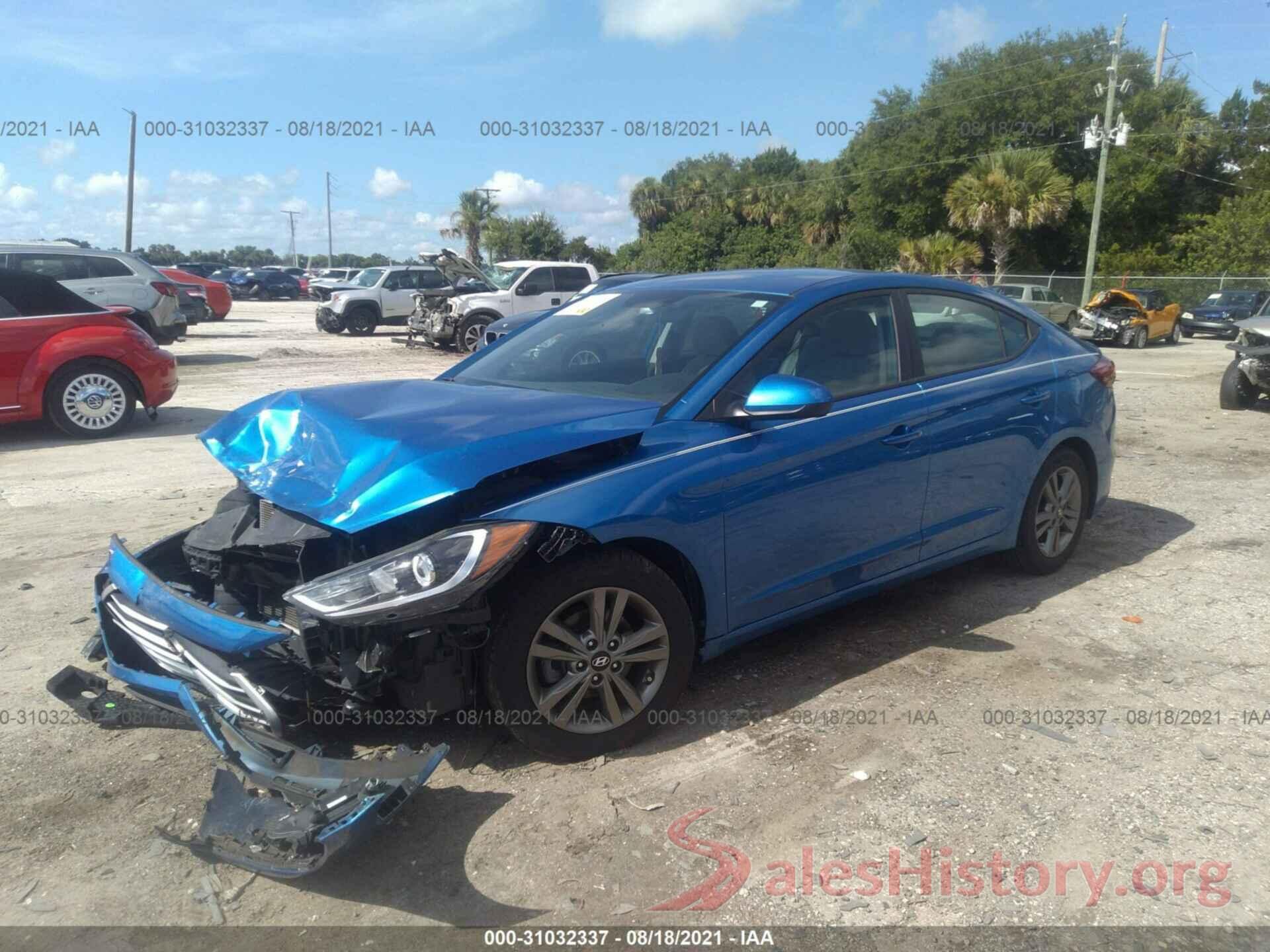 5NPD84LF7HH018737 2017 HYUNDAI ELANTRA