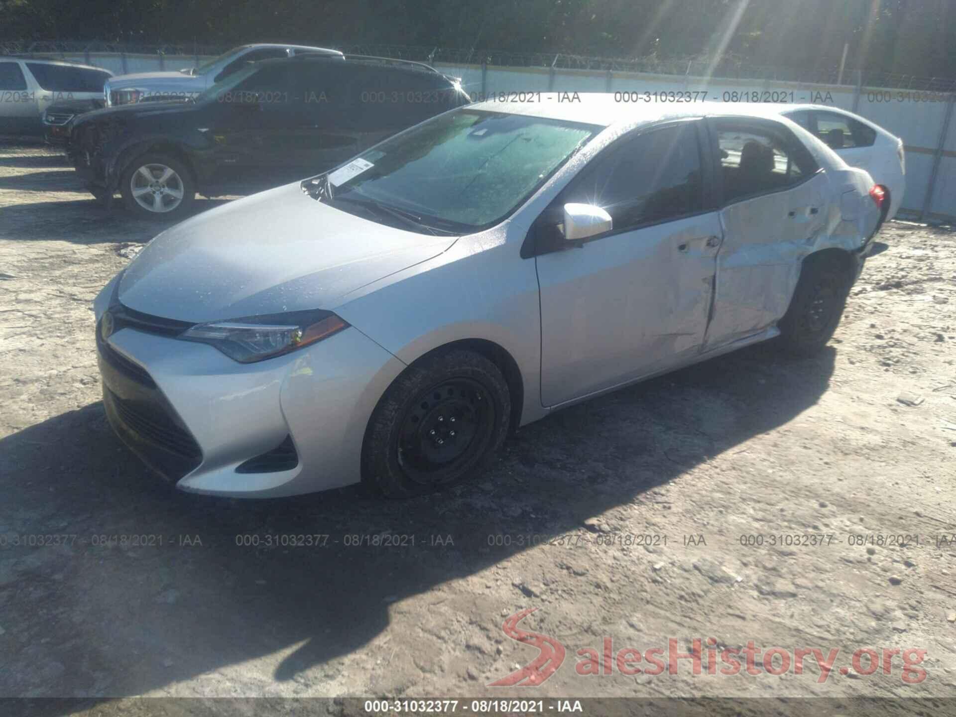 2T1BURHE4KC165124 2019 TOYOTA COROLLA