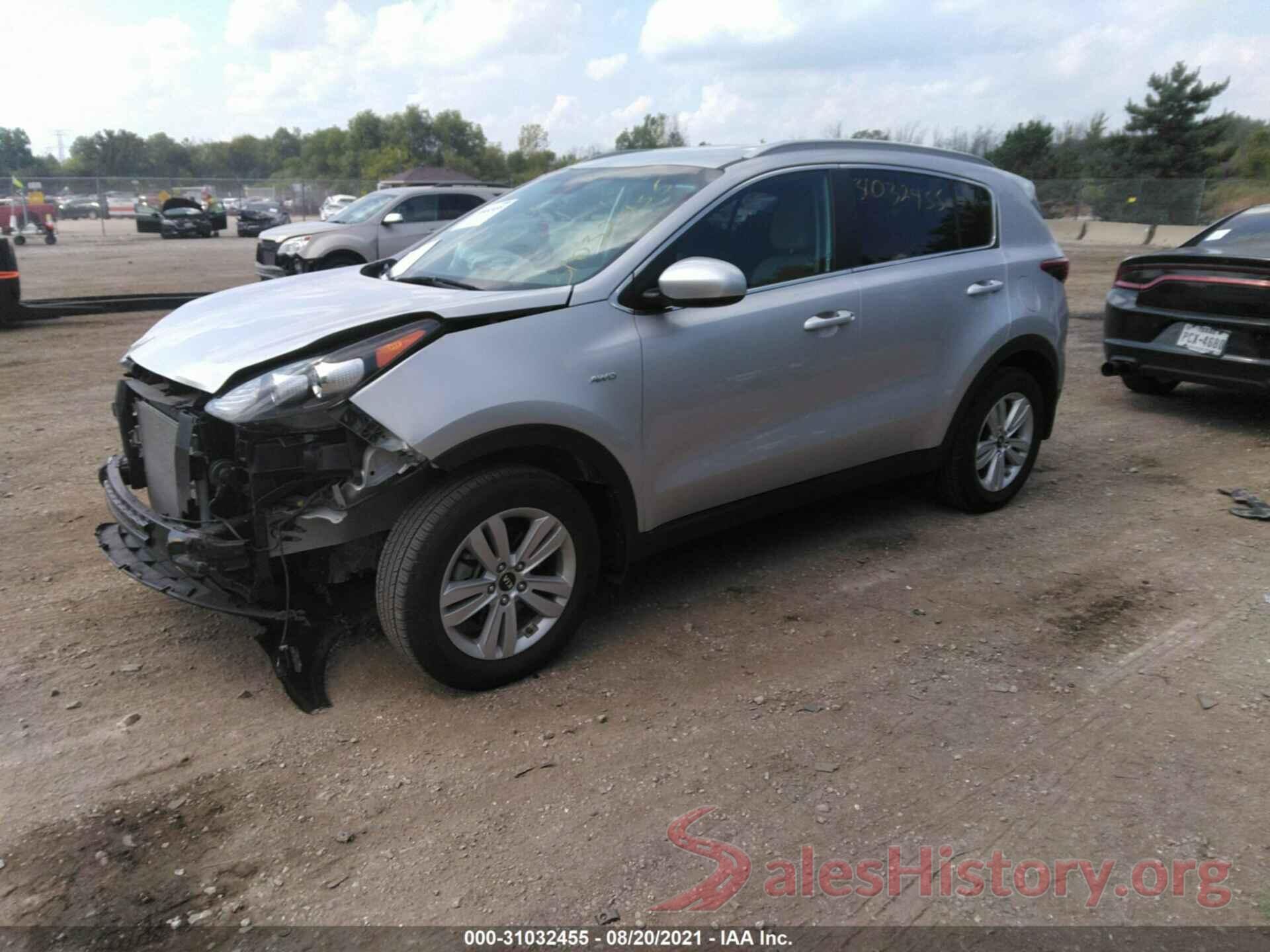 KNDPMCAC1H7296159 2017 KIA SPORTAGE