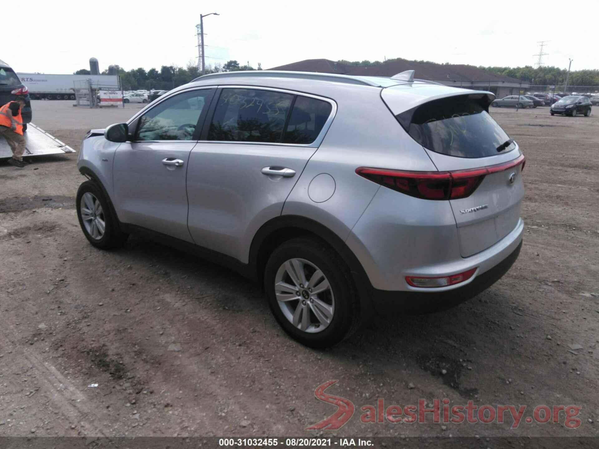 KNDPMCAC1H7296159 2017 KIA SPORTAGE