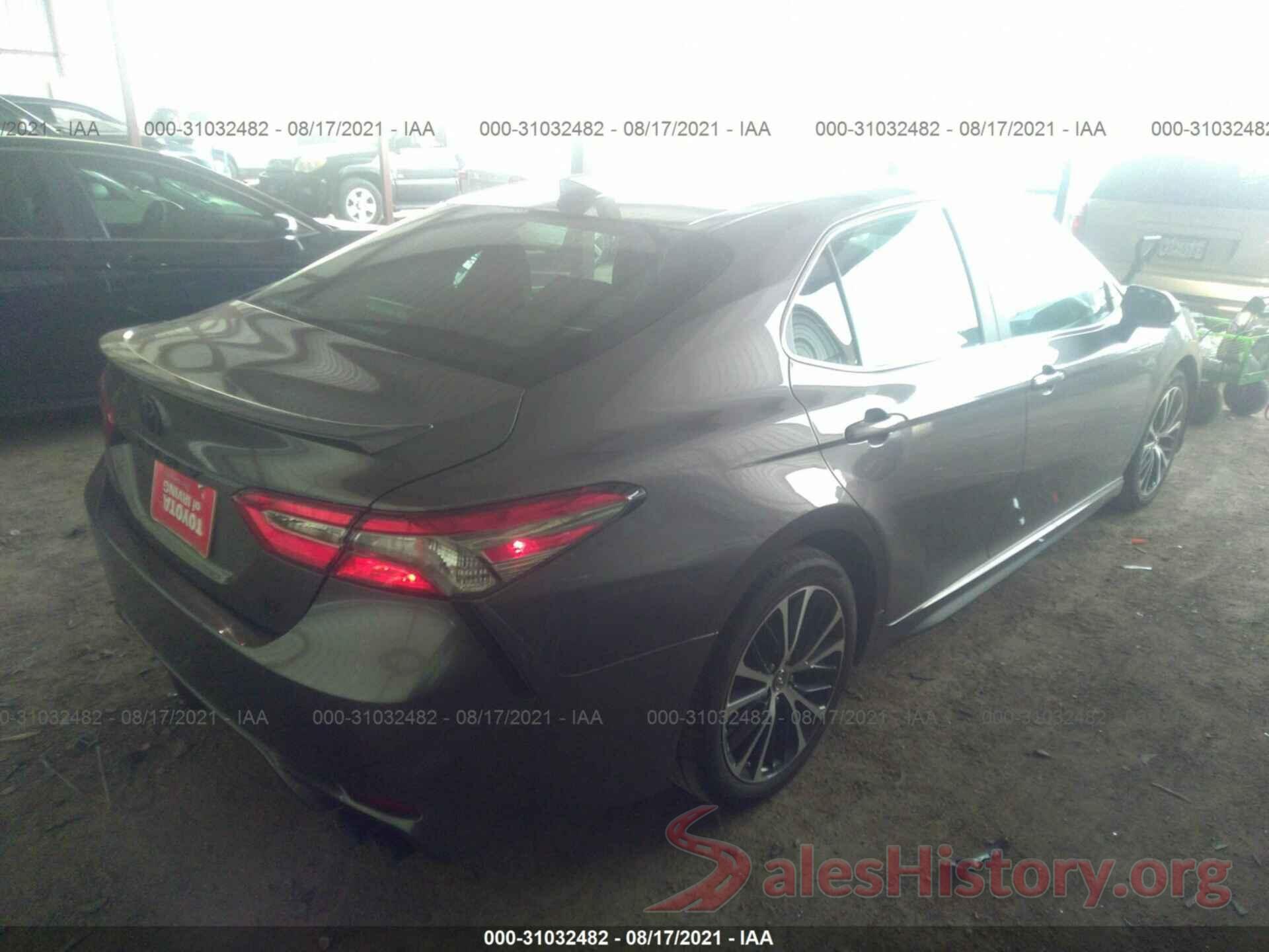 4T1B11HK9KU811370 2019 TOYOTA CAMRY