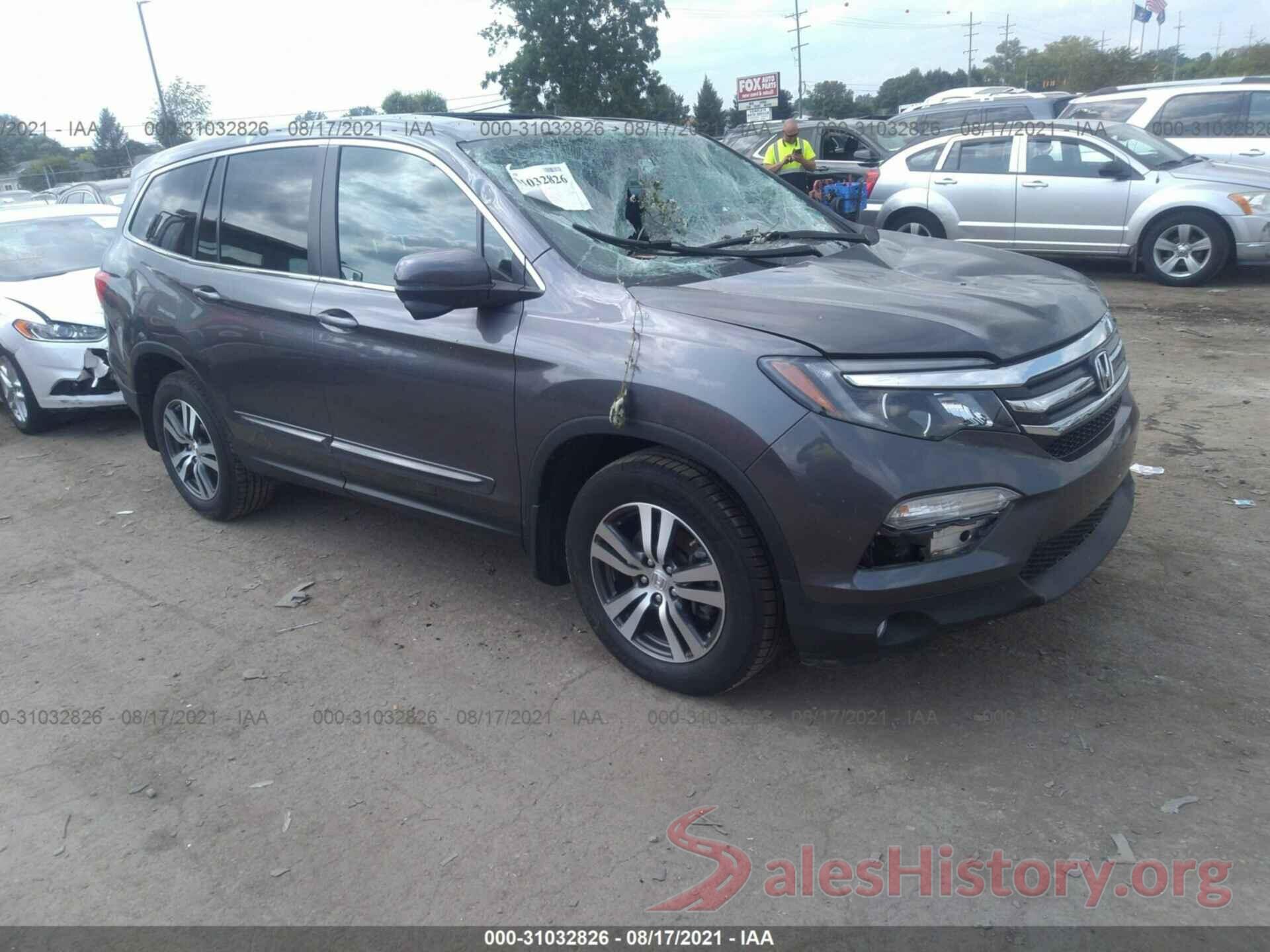 5FNYF6H55JB047452 2018 HONDA PILOT