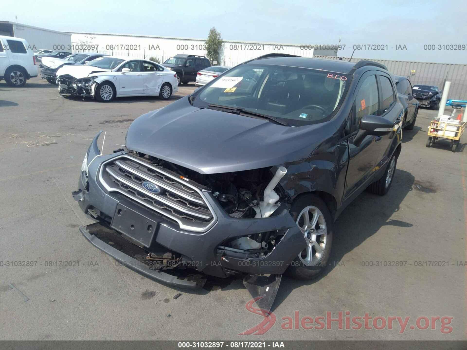 MAJ3S2GE9KC302771 2019 FORD ECOSPORT