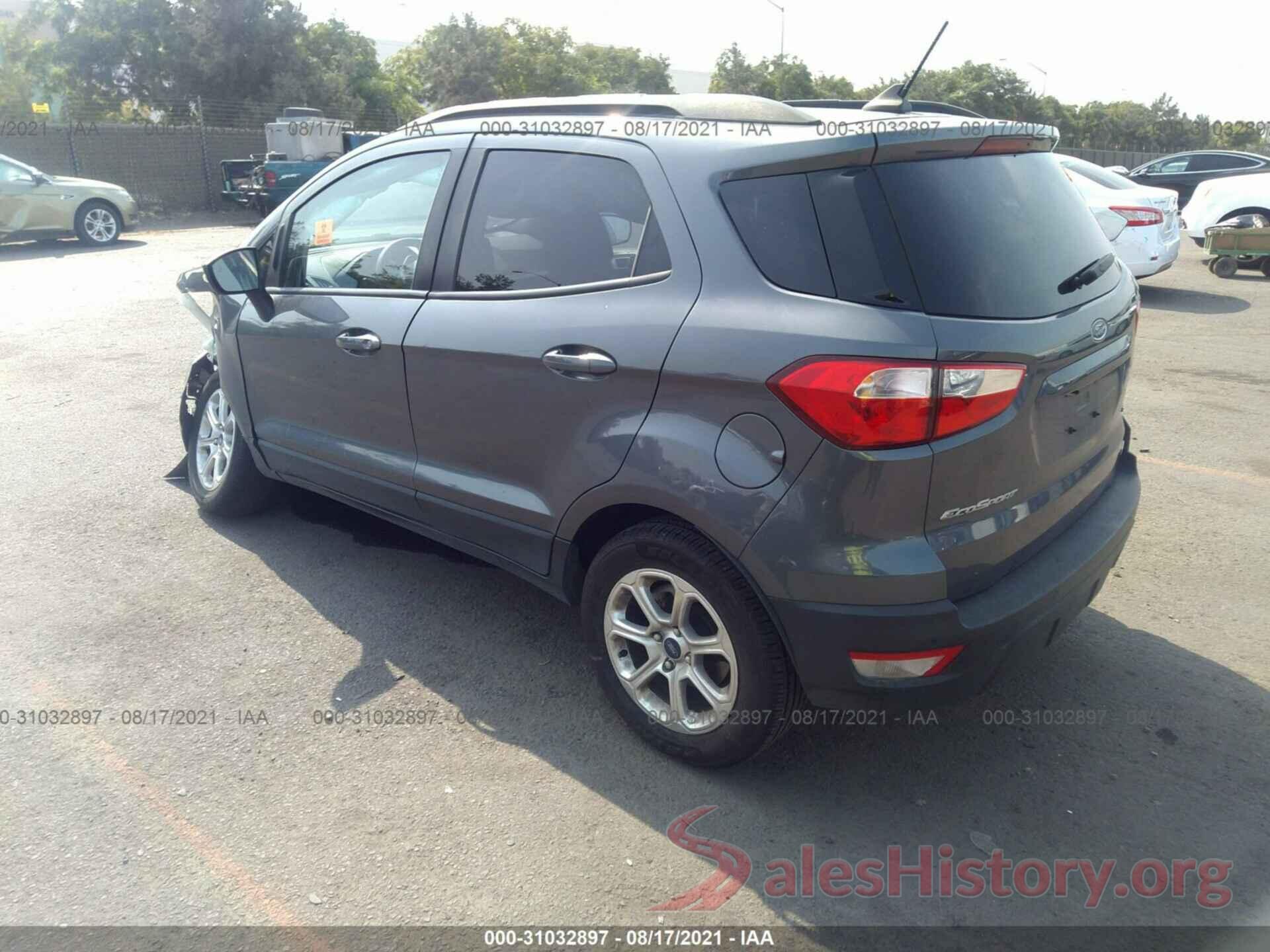 MAJ3S2GE9KC302771 2019 FORD ECOSPORT