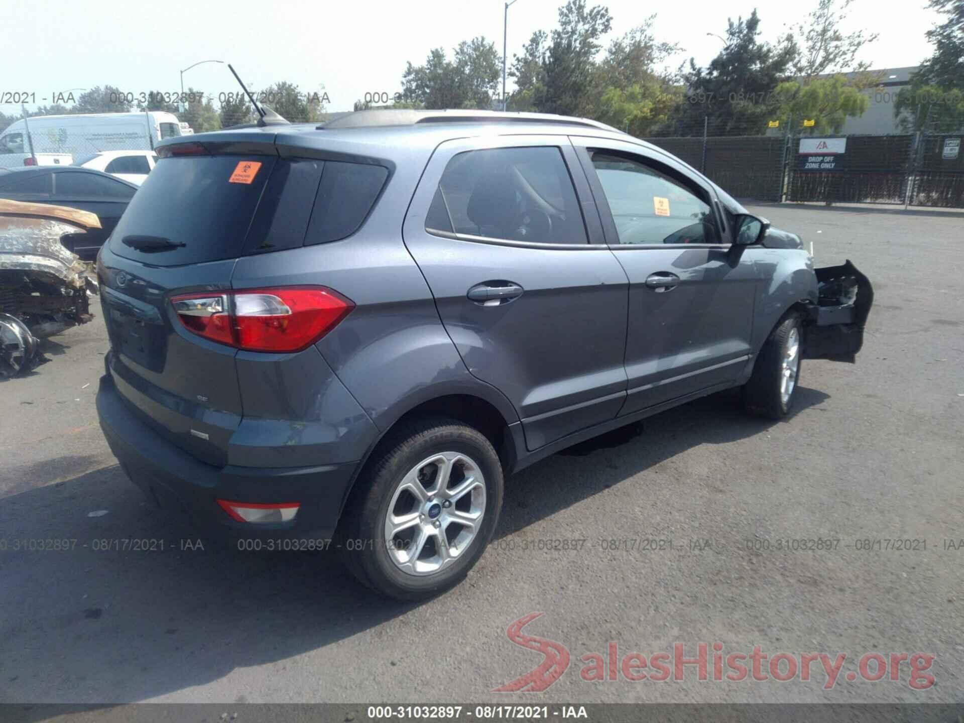 MAJ3S2GE9KC302771 2019 FORD ECOSPORT