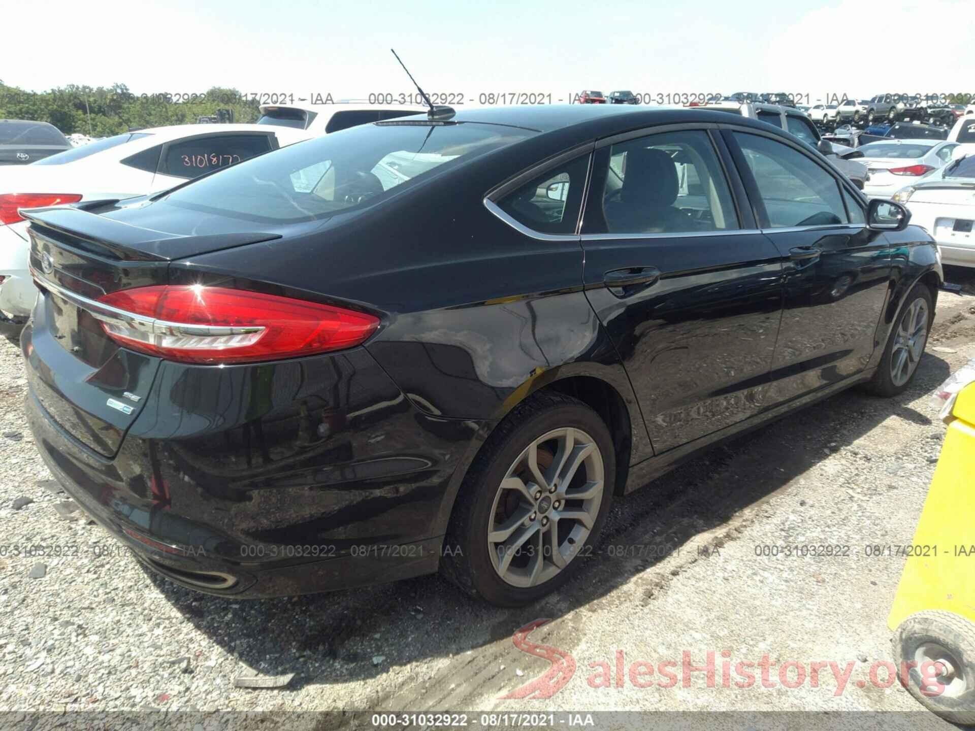 3FA6P0T90HR232356 2017 FORD FUSION