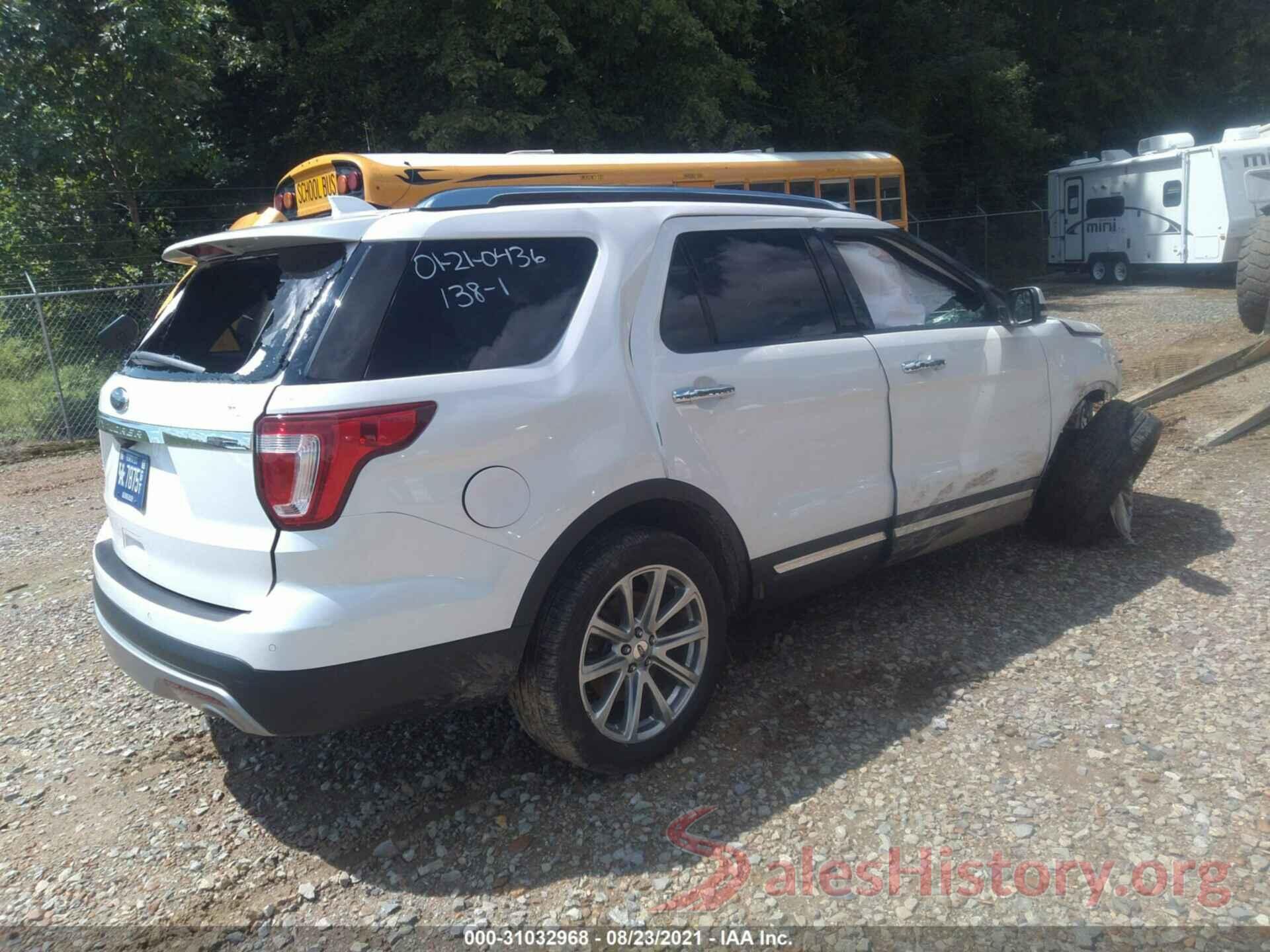 1FM5K7F87HGB80503 2017 FORD EXPLORER