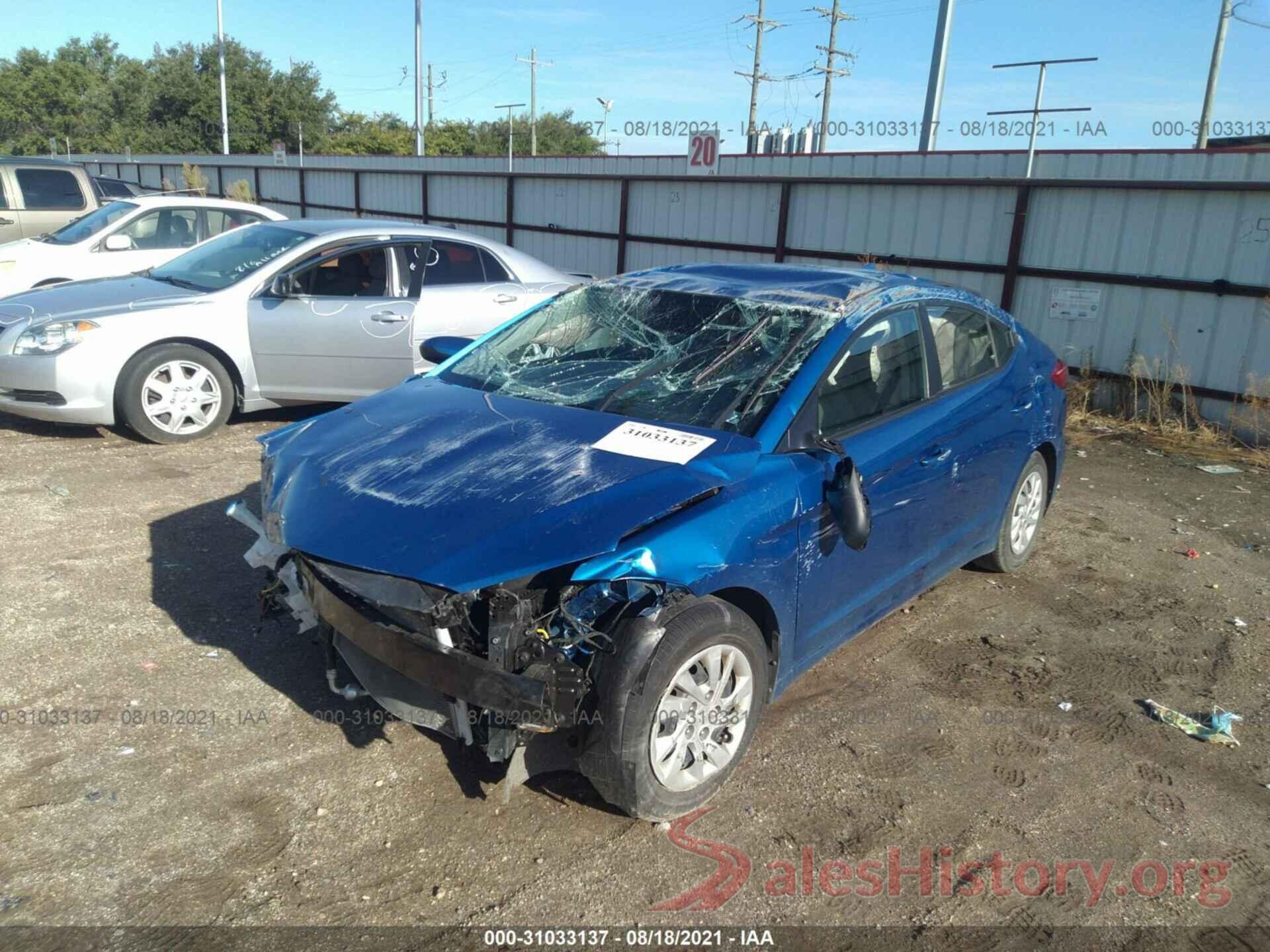 5NPD74LFXJH385673 2018 HYUNDAI ELANTRA