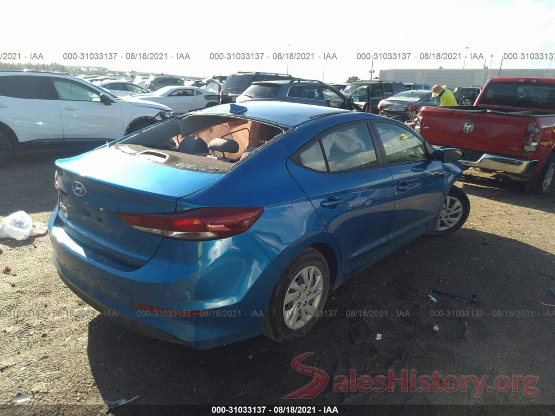 5NPD74LFXJH385673 2018 HYUNDAI ELANTRA