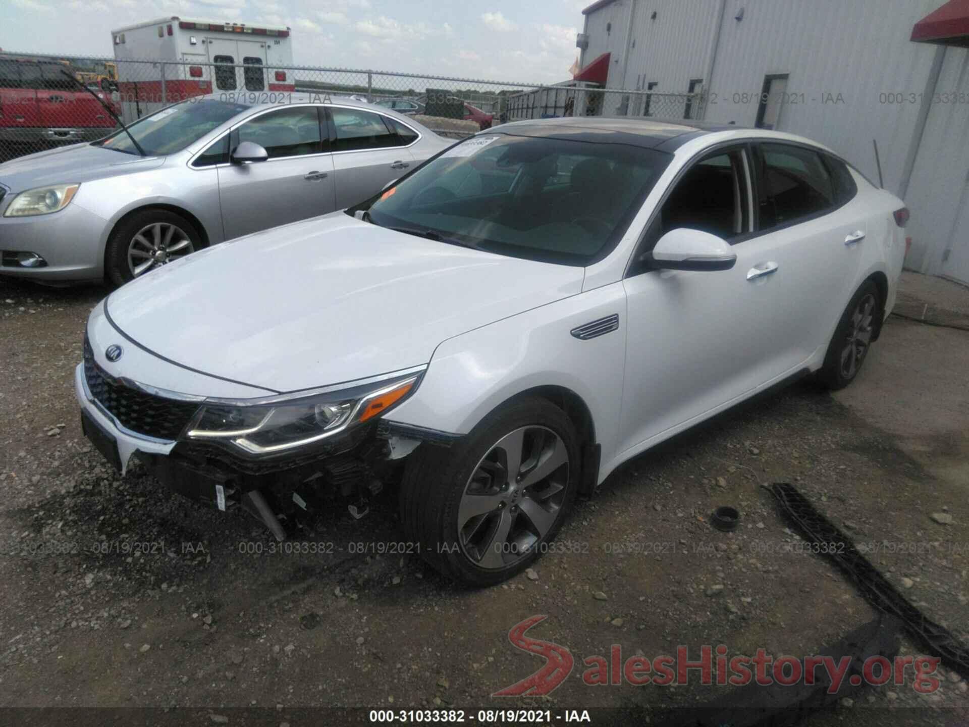 5XXGT4L35KG375497 2019 KIA OPTIMA