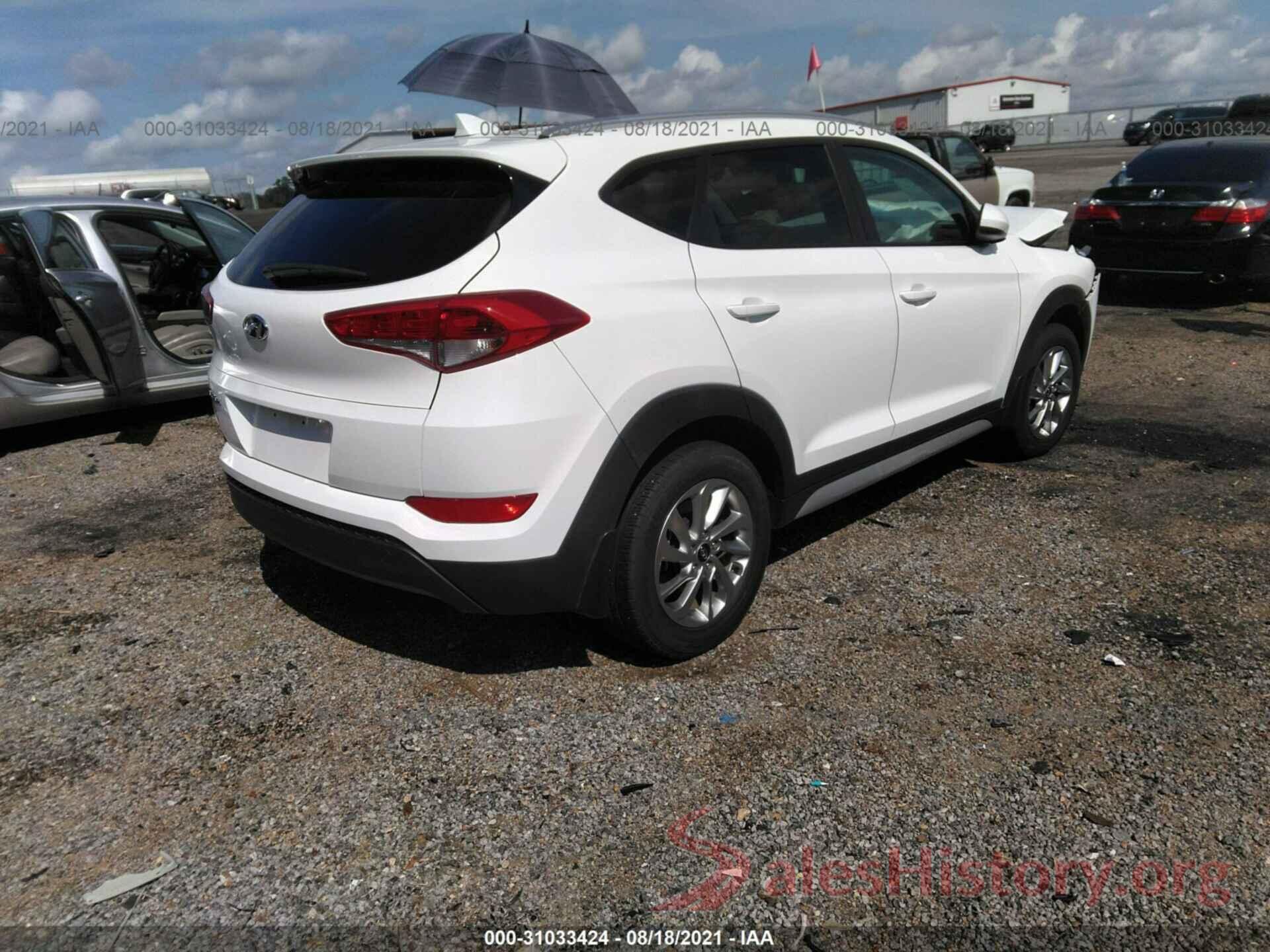 KM8J33A49JU804009 2018 HYUNDAI TUCSON