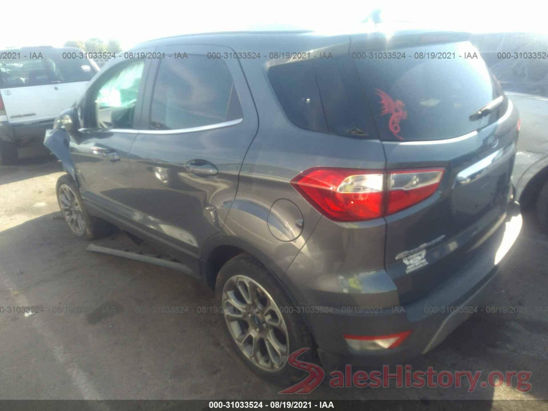 MAJ3P1VE3JC164111 2018 FORD ECOSPORT