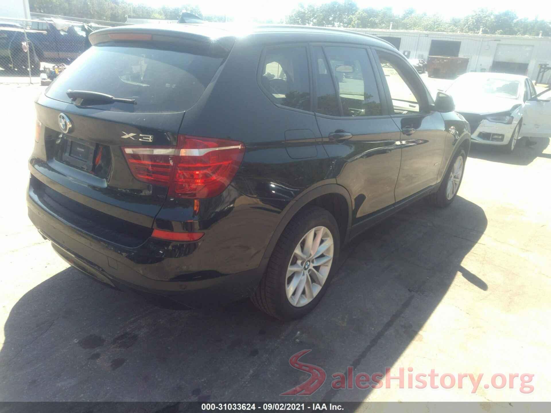 5UXWX9C58G0D85918 2016 BMW X3