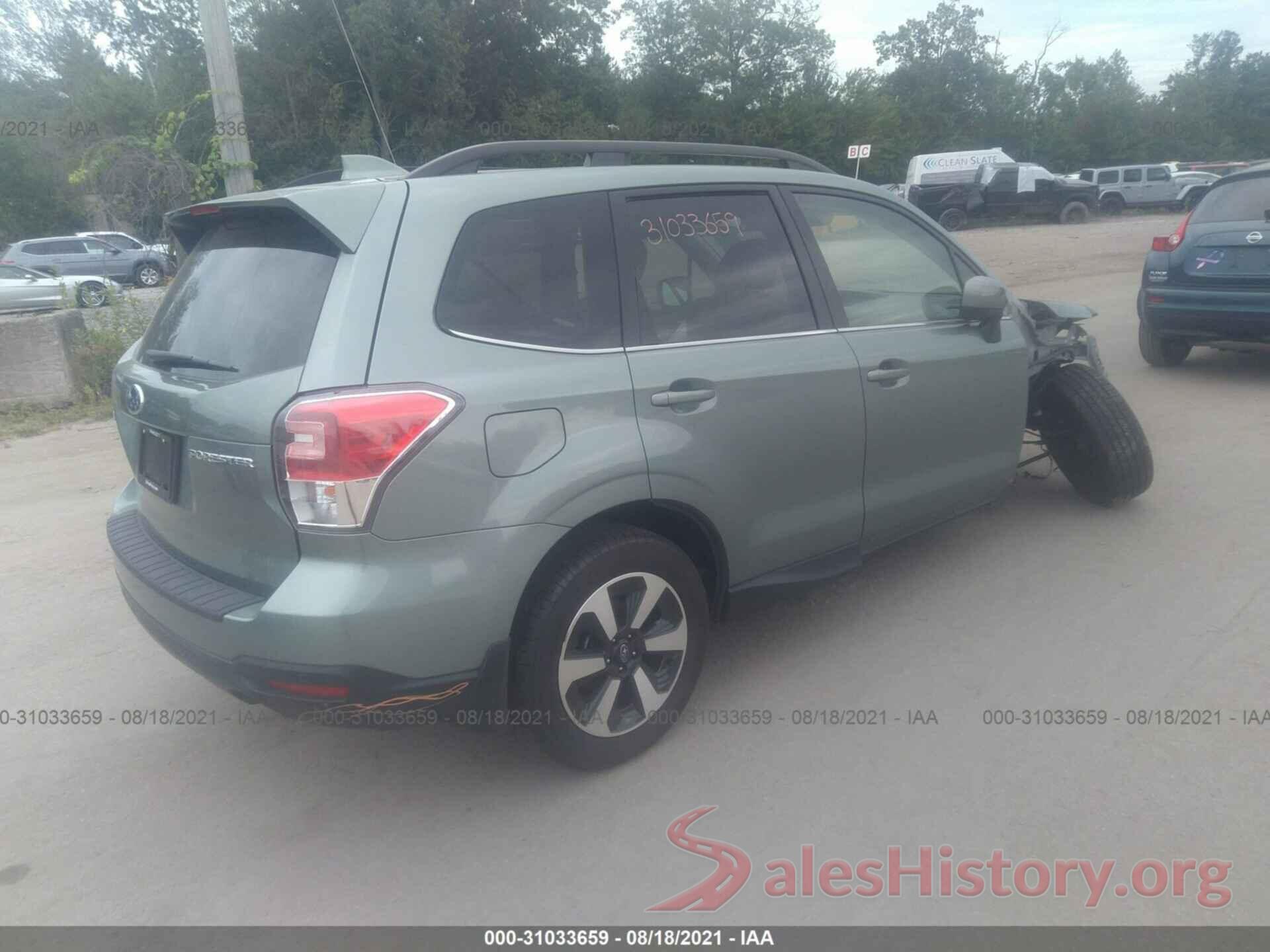 JF2SJARC5JH485118 2018 SUBARU FORESTER