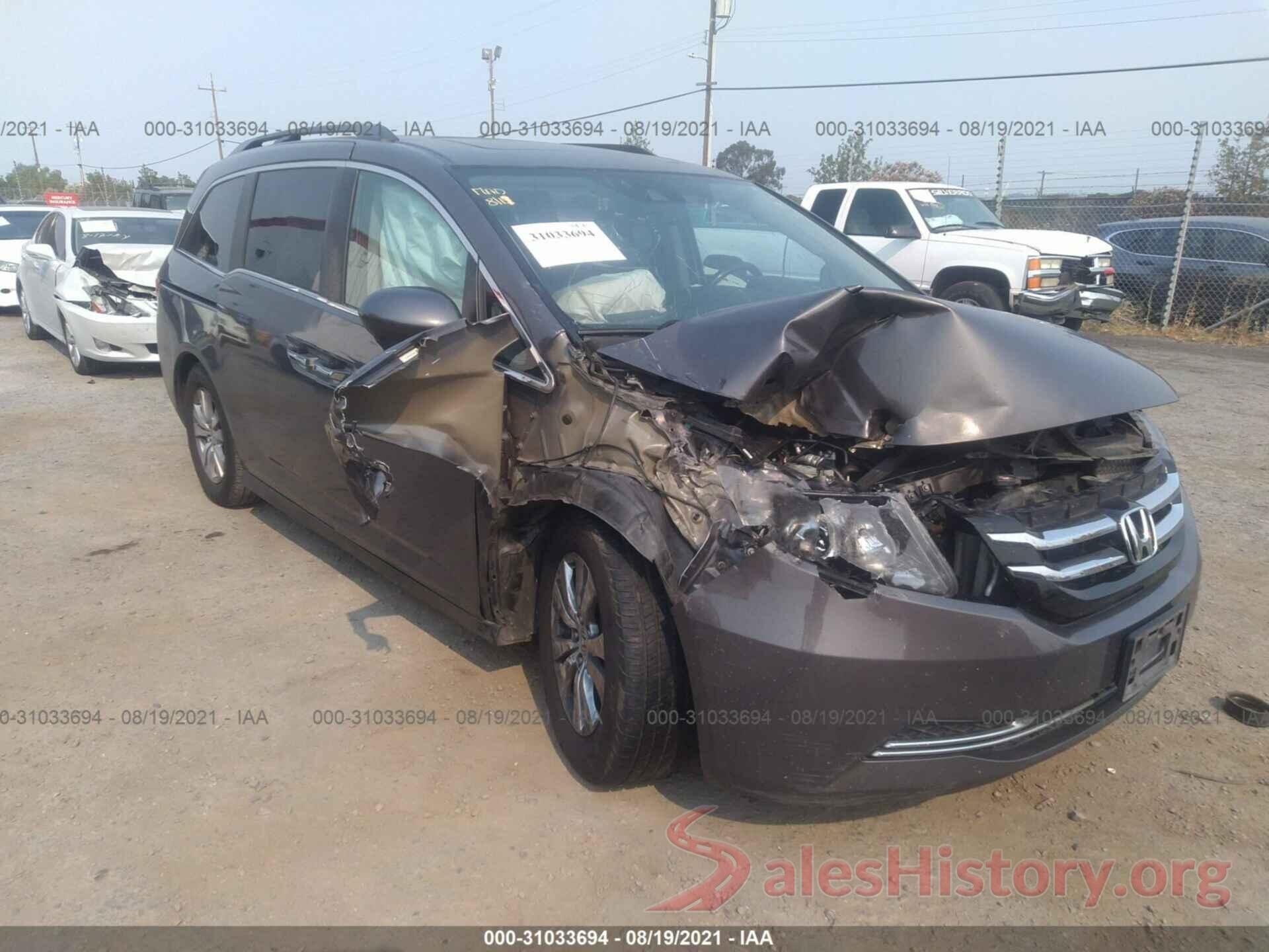 5FNRL5H69GB089180 2016 HONDA ODYSSEY