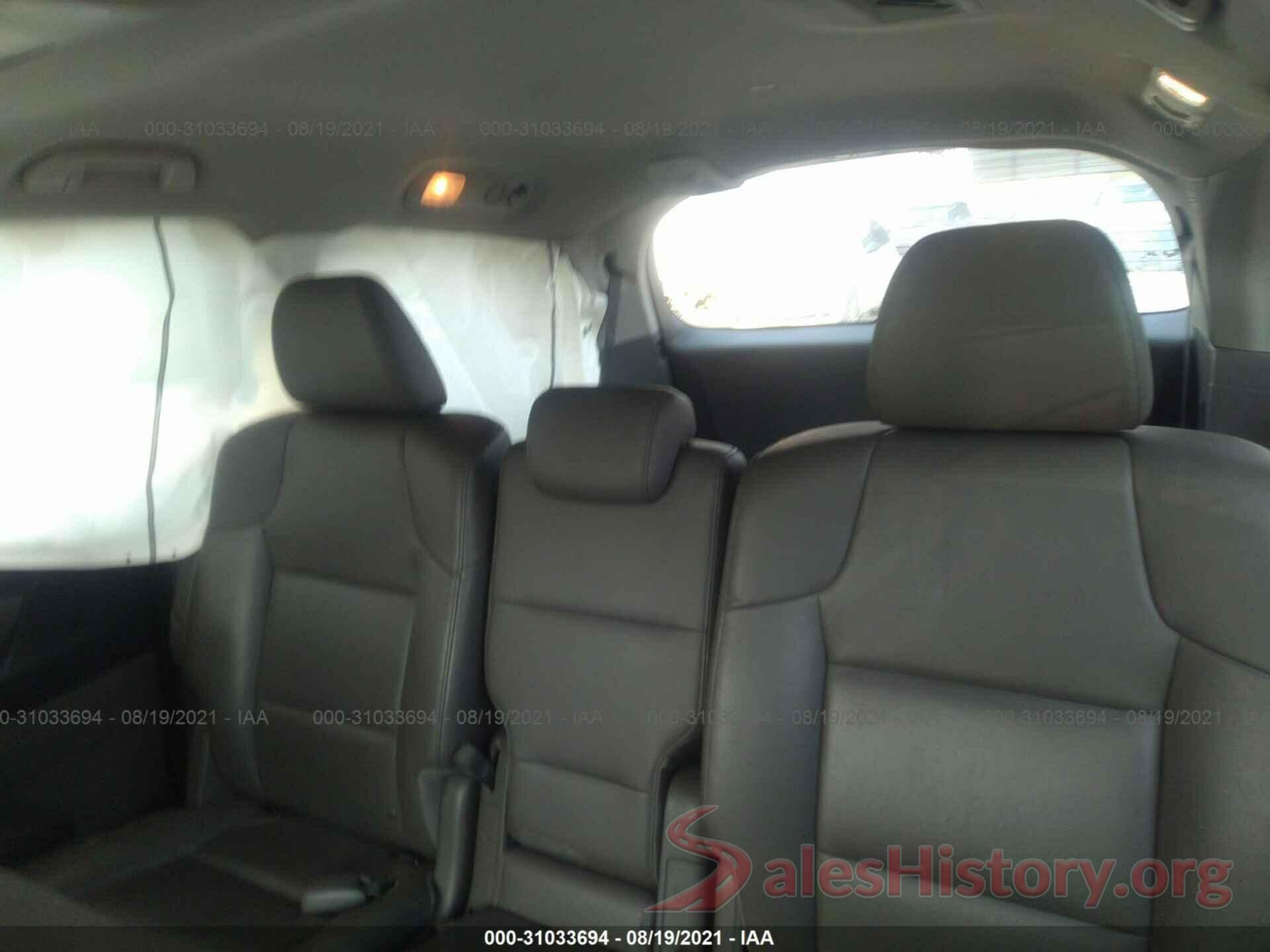 5FNRL5H69GB089180 2016 HONDA ODYSSEY