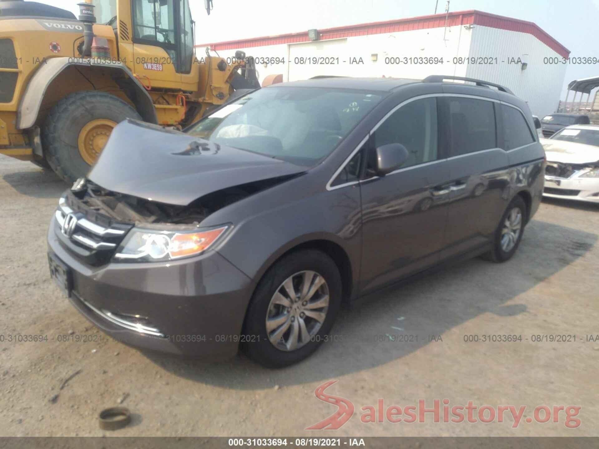 5FNRL5H69GB089180 2016 HONDA ODYSSEY