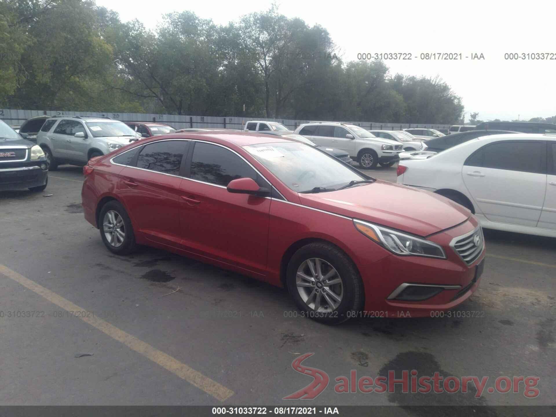 5NPE24AF9HH484789 2017 HYUNDAI SONATA