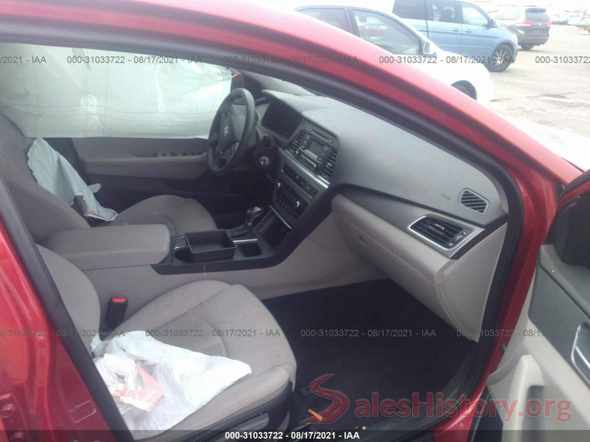 5NPE24AF9HH484789 2017 HYUNDAI SONATA