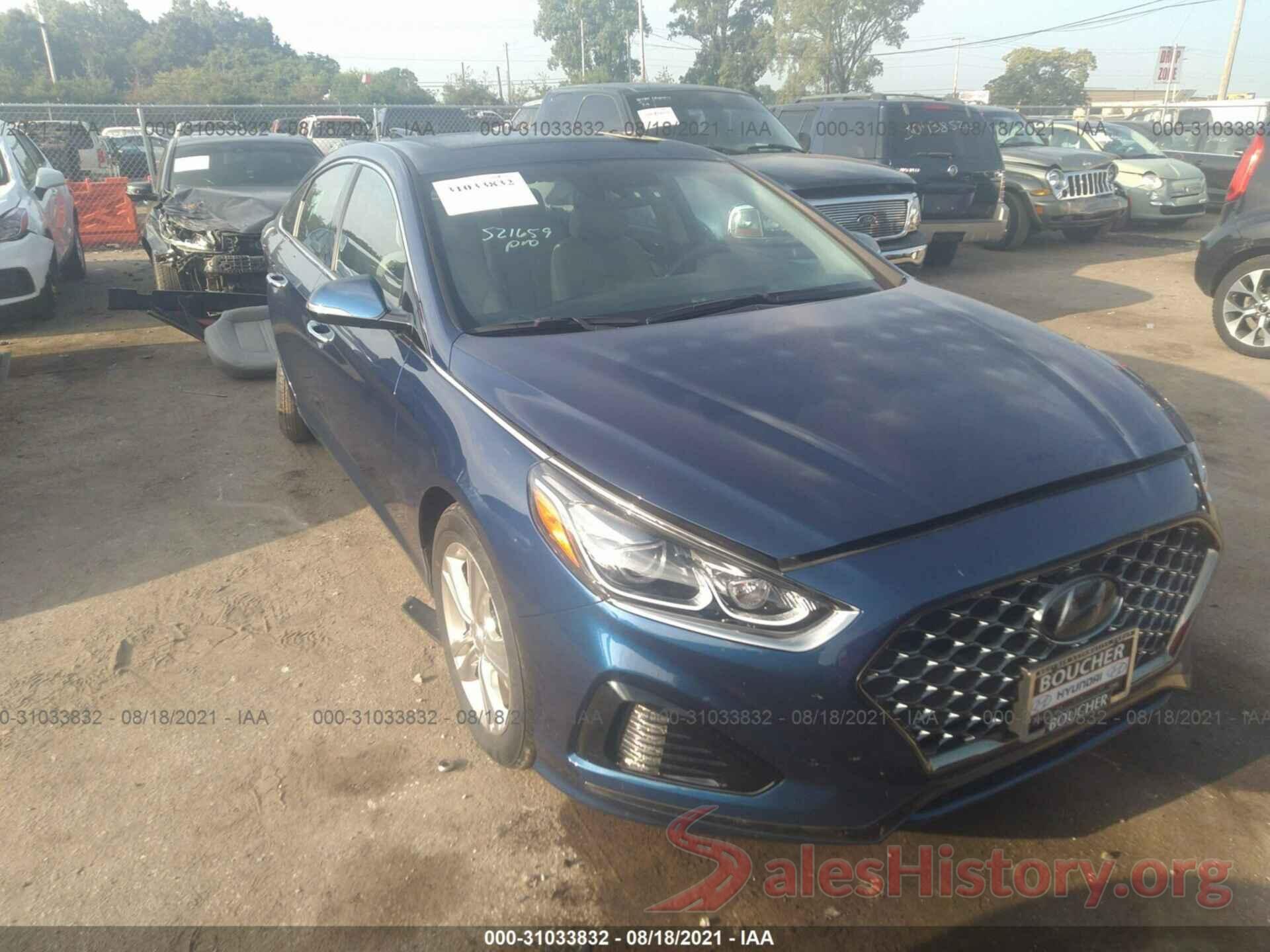 5NPE34AF0KH730407 2019 HYUNDAI SONATA