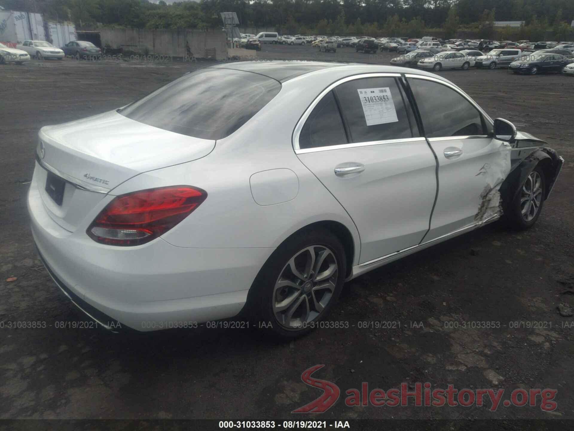 55SWF4KB9GU108626 2016 MERCEDES-BENZ C-CLASS