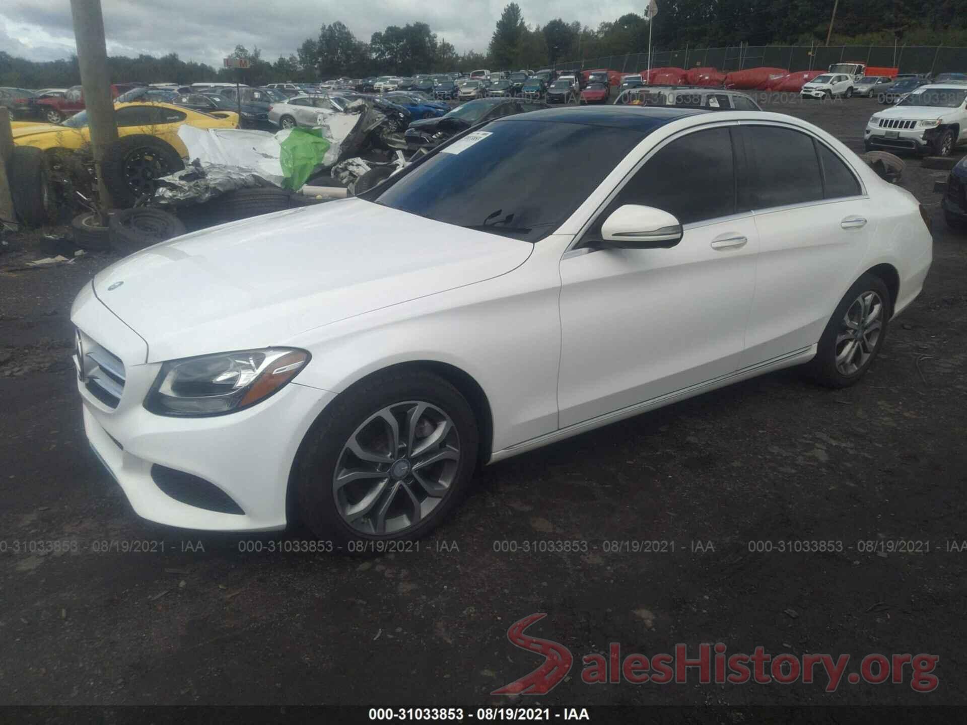 55SWF4KB9GU108626 2016 MERCEDES-BENZ C-CLASS