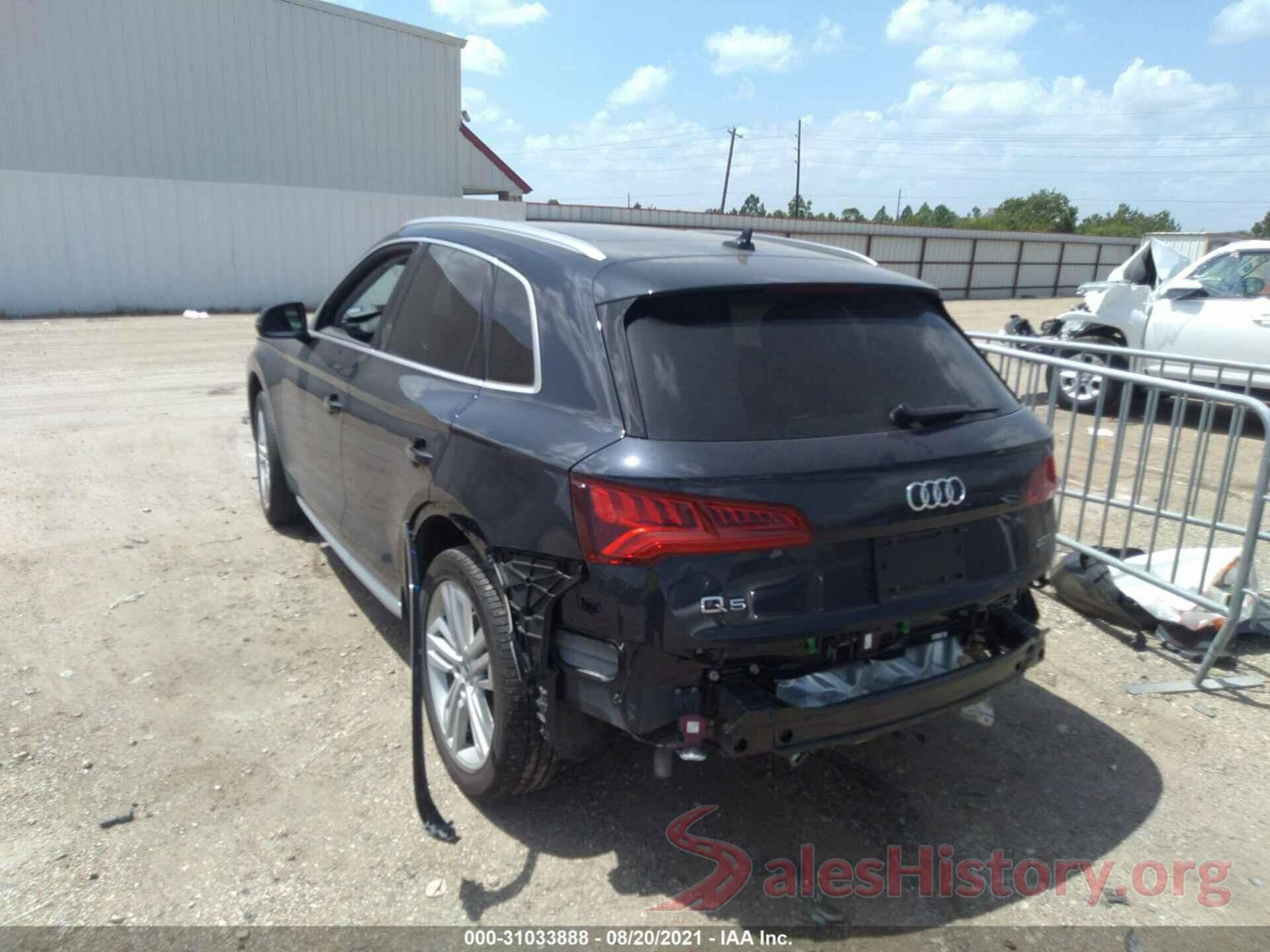 WA1CNAFY5J2200857 2018 AUDI Q5