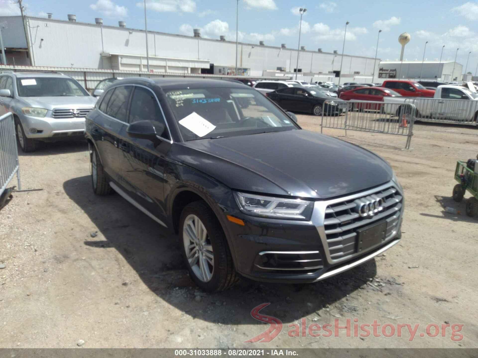 WA1CNAFY5J2200857 2018 AUDI Q5