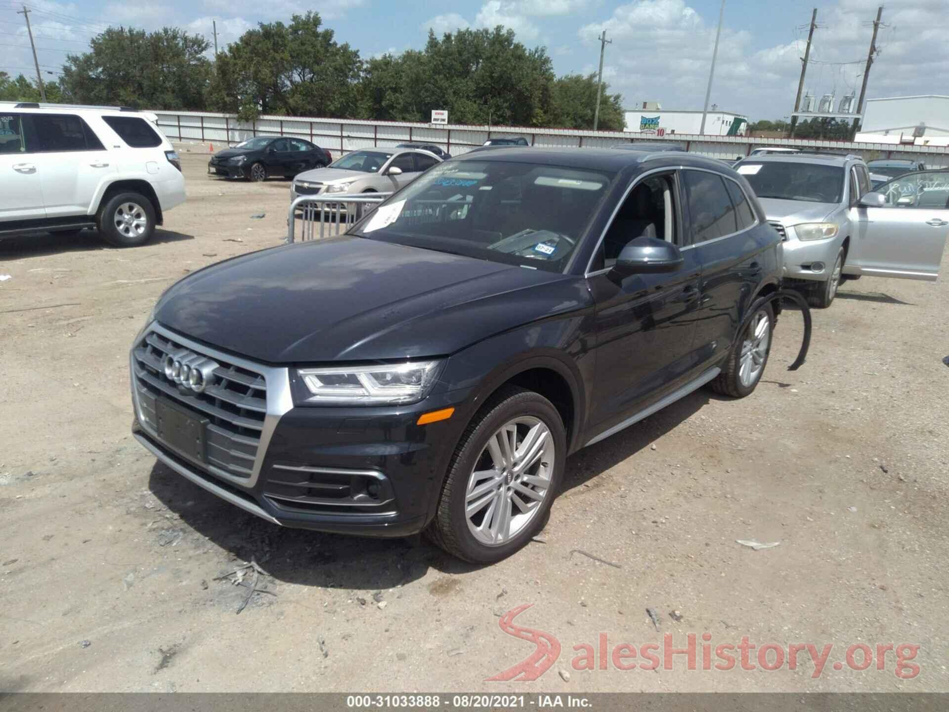 WA1CNAFY5J2200857 2018 AUDI Q5