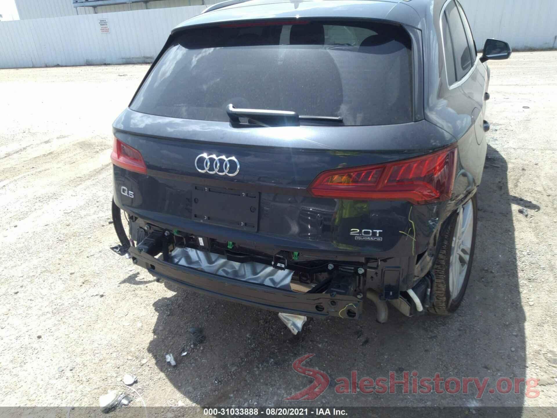 WA1CNAFY5J2200857 2018 AUDI Q5