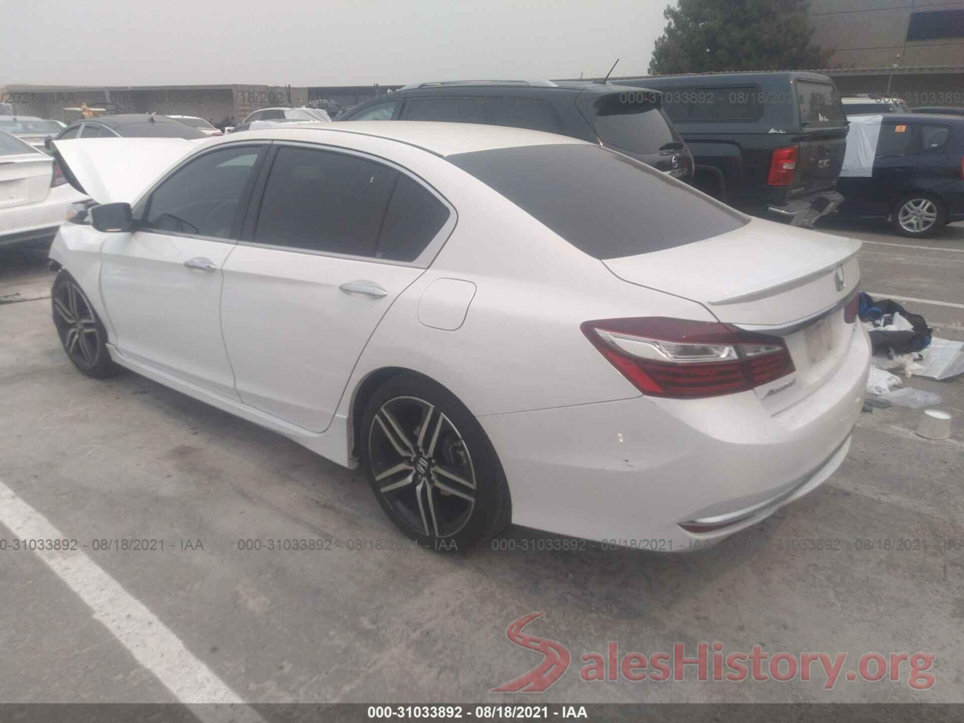 1HGCR2F56GA193522 2016 HONDA ACCORD SEDAN