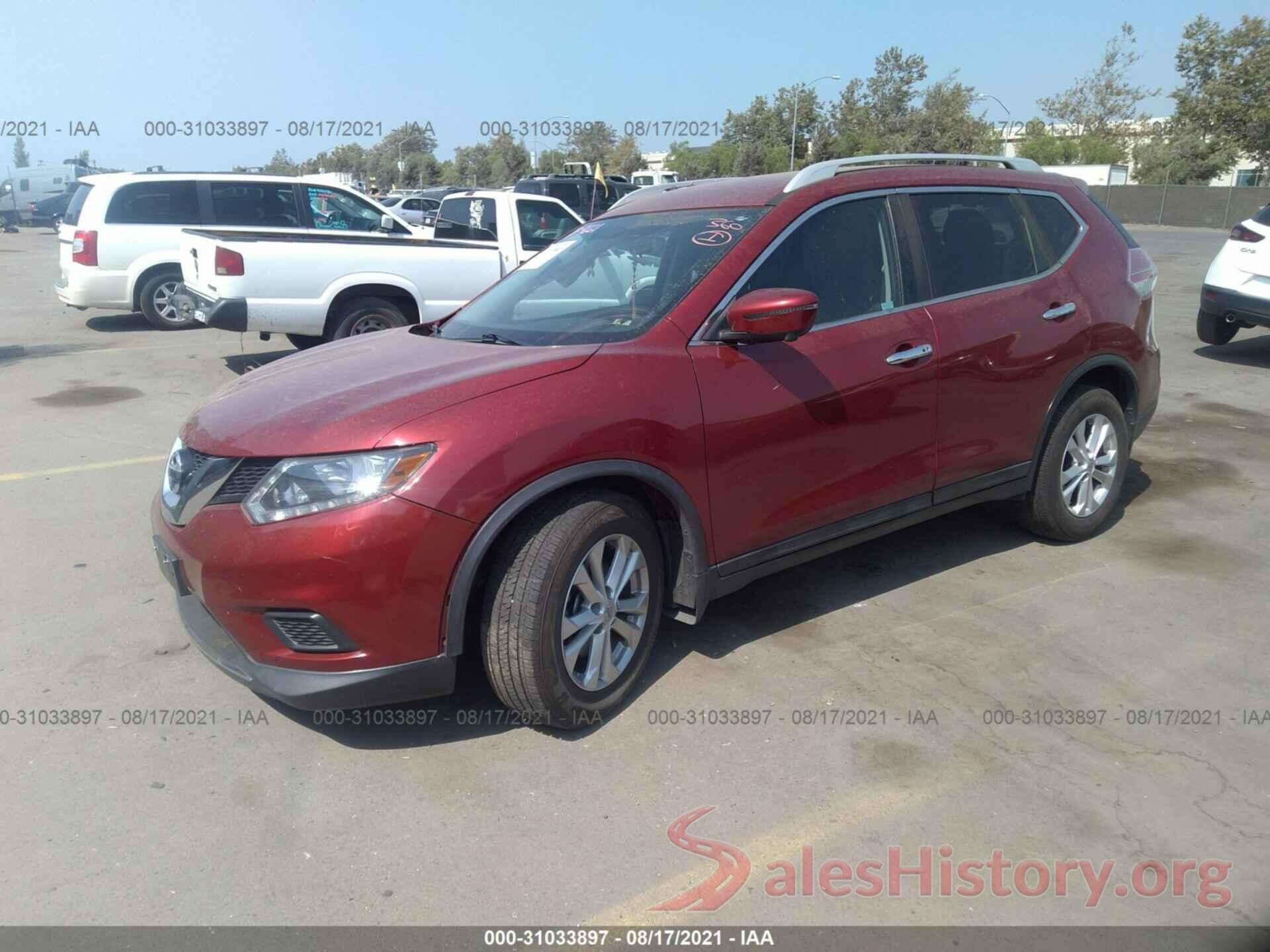 5N1AT2MN0GC867691 2016 NISSAN ROGUE