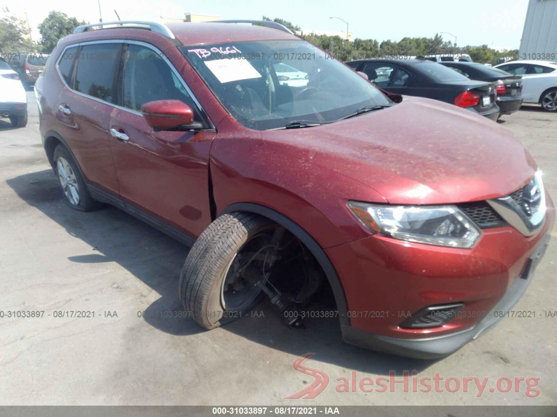 5N1AT2MN0GC867691 2016 NISSAN ROGUE