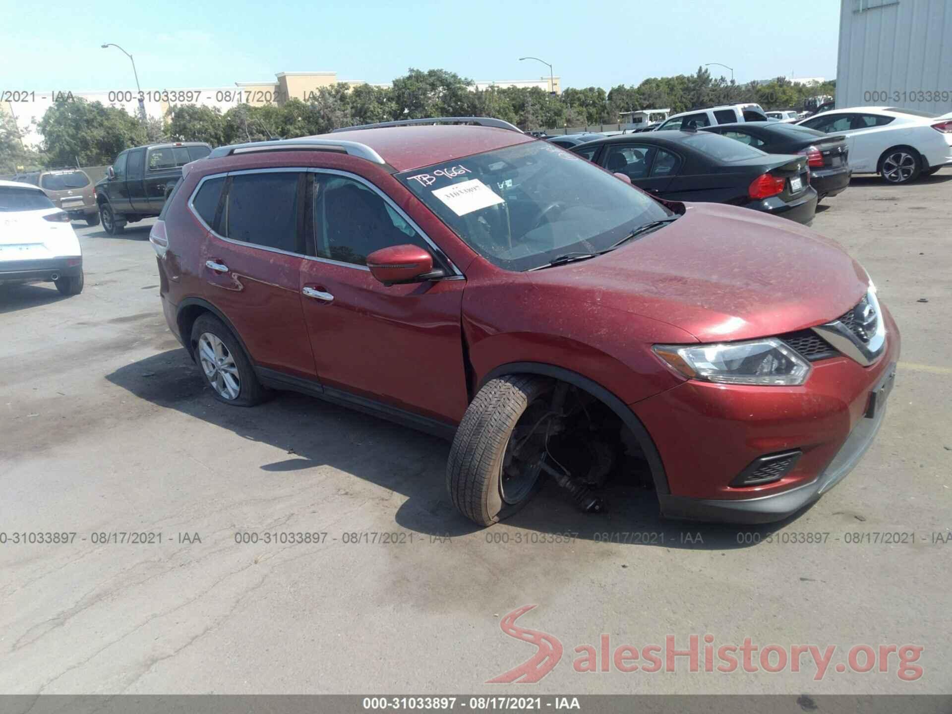 5N1AT2MN0GC867691 2016 NISSAN ROGUE