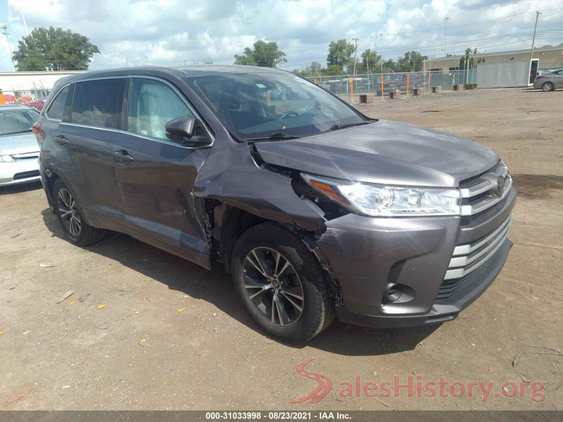 5TDBZRFH3JS893845 2018 TOYOTA HIGHLANDER