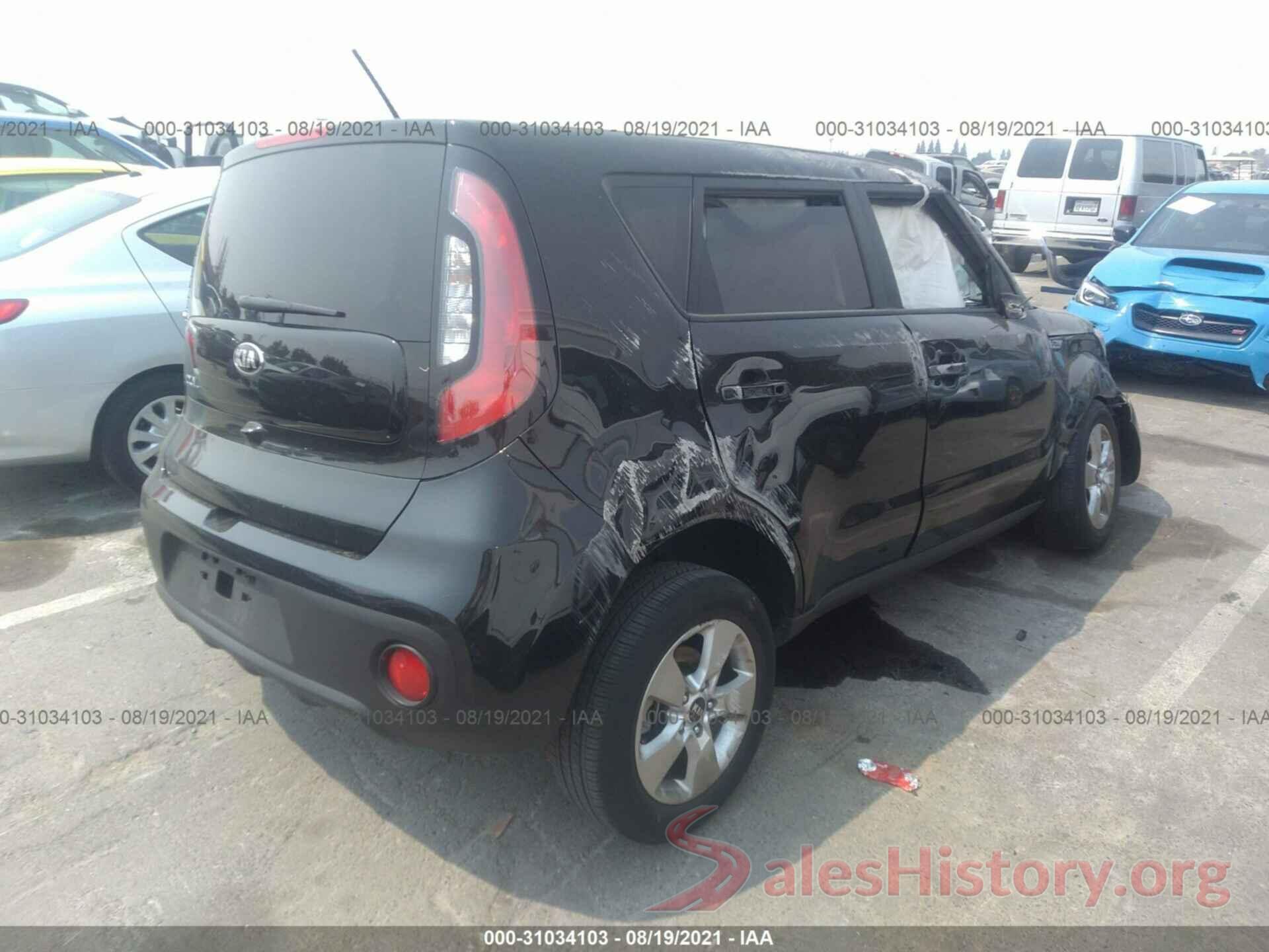 KNDJN2A25K7026153 2019 KIA SOUL