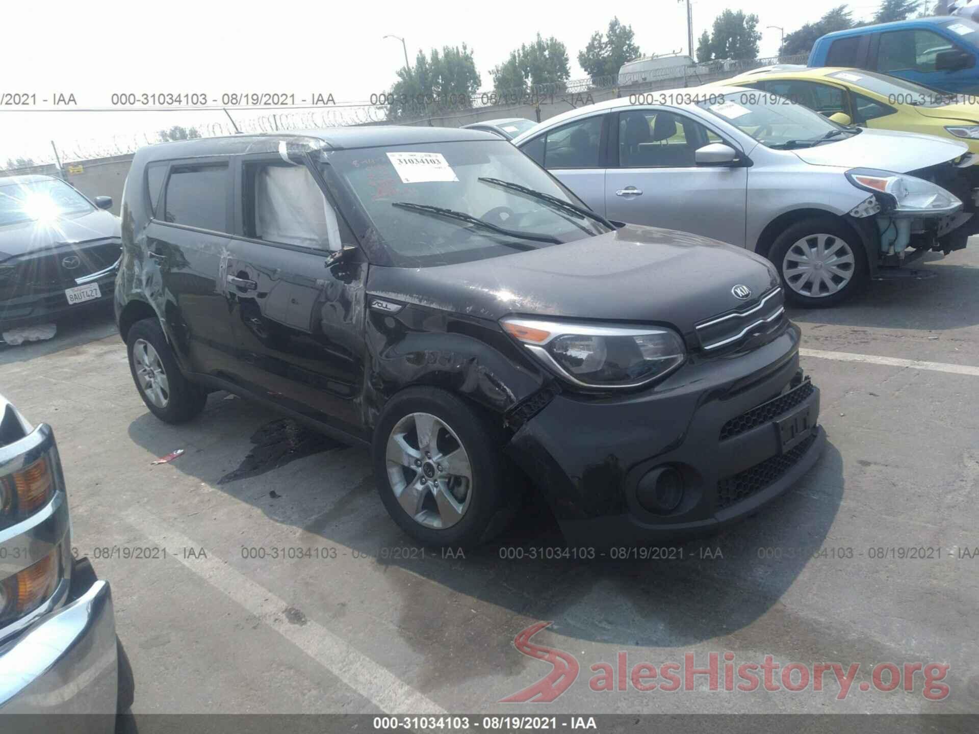 KNDJN2A25K7026153 2019 KIA SOUL