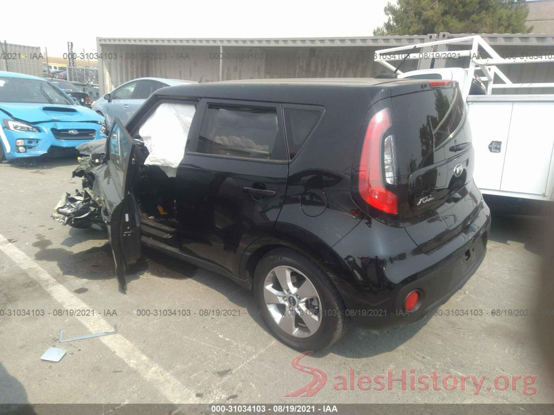 KNDJN2A25K7026153 2019 KIA SOUL