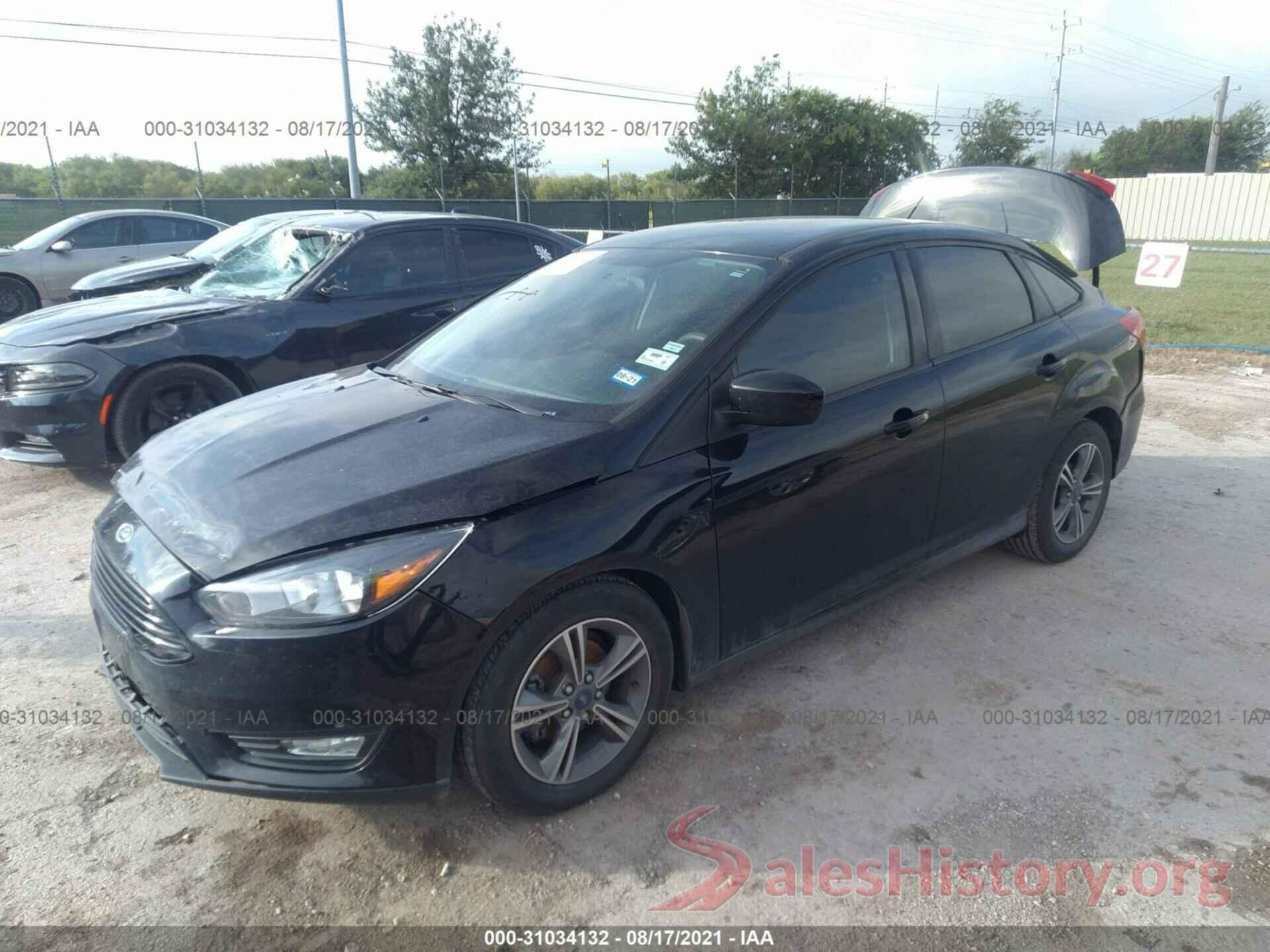 1FADP3F21JL269329 2018 FORD FOCUS